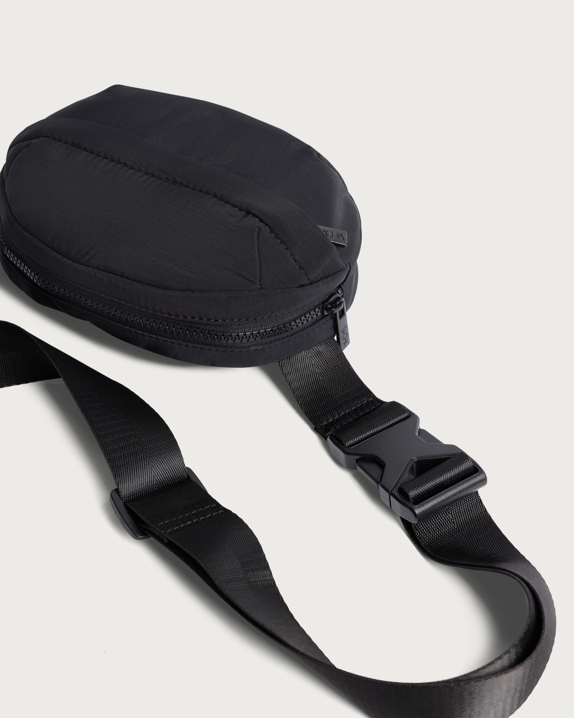 SACHA Crossbody Adjustable Strap Bag in Black thumbnail 2