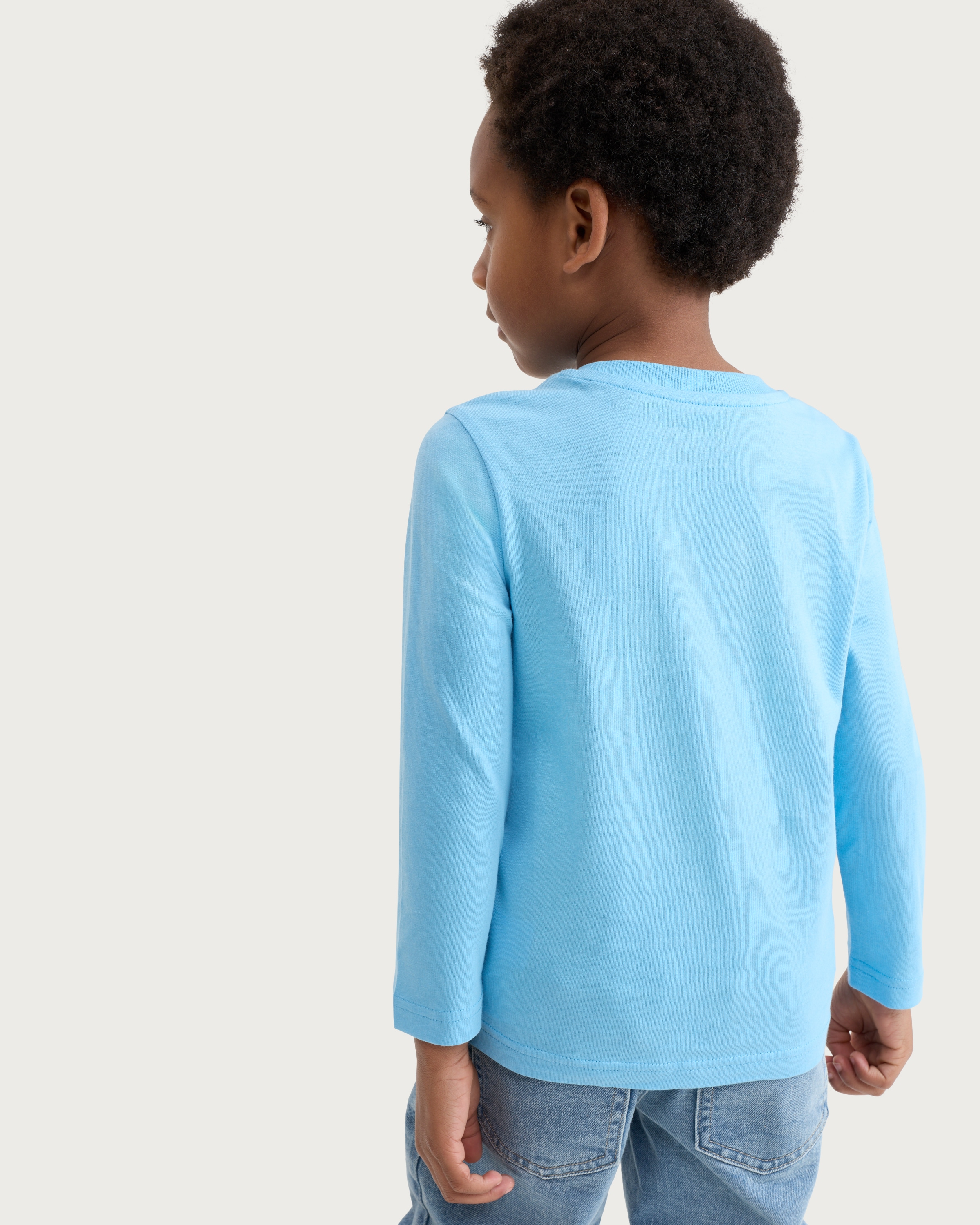 Who's In Your Book? Dragon Long Sleeved Top in Blue thumbnail 3