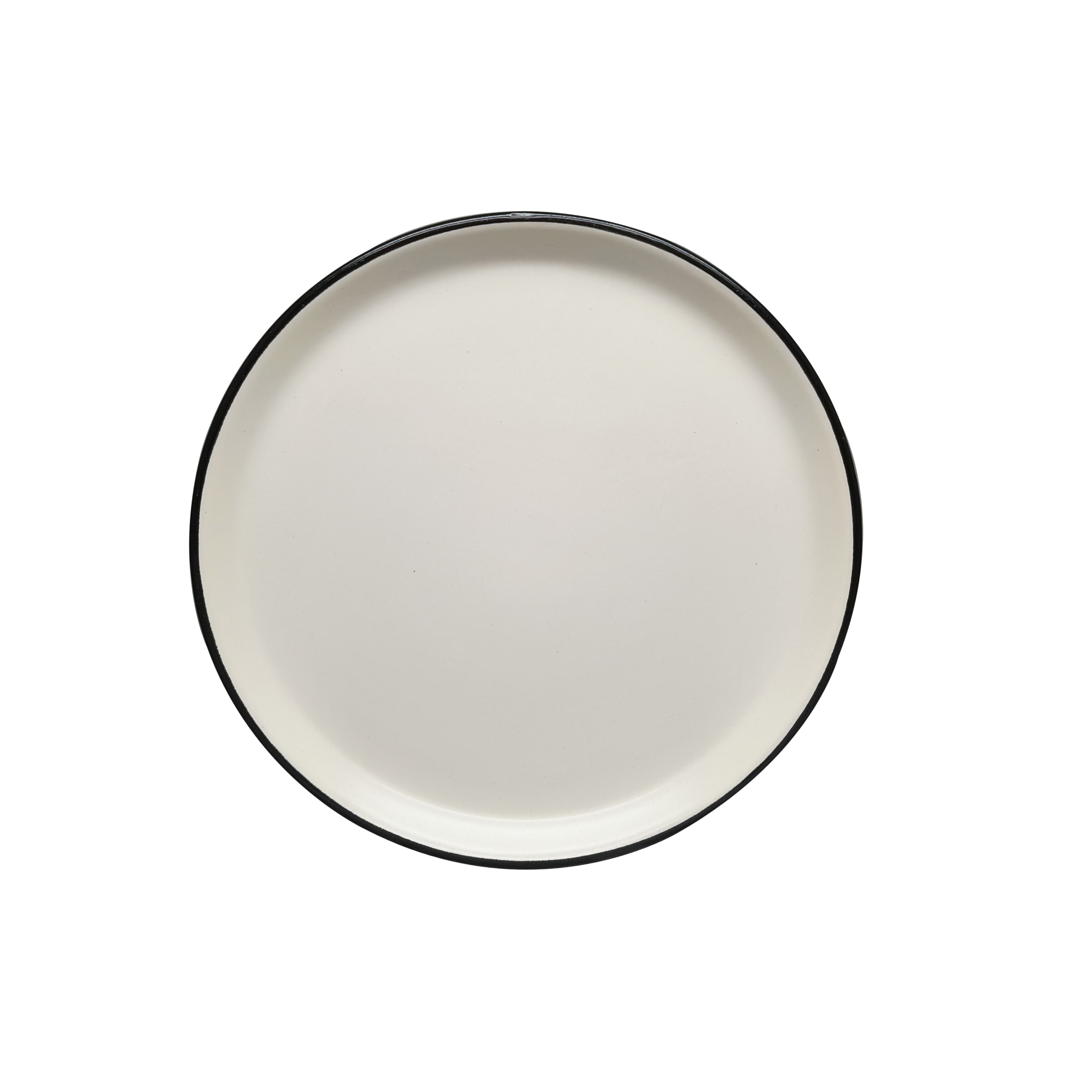 F&F Home Matt Black Aura Side Plate