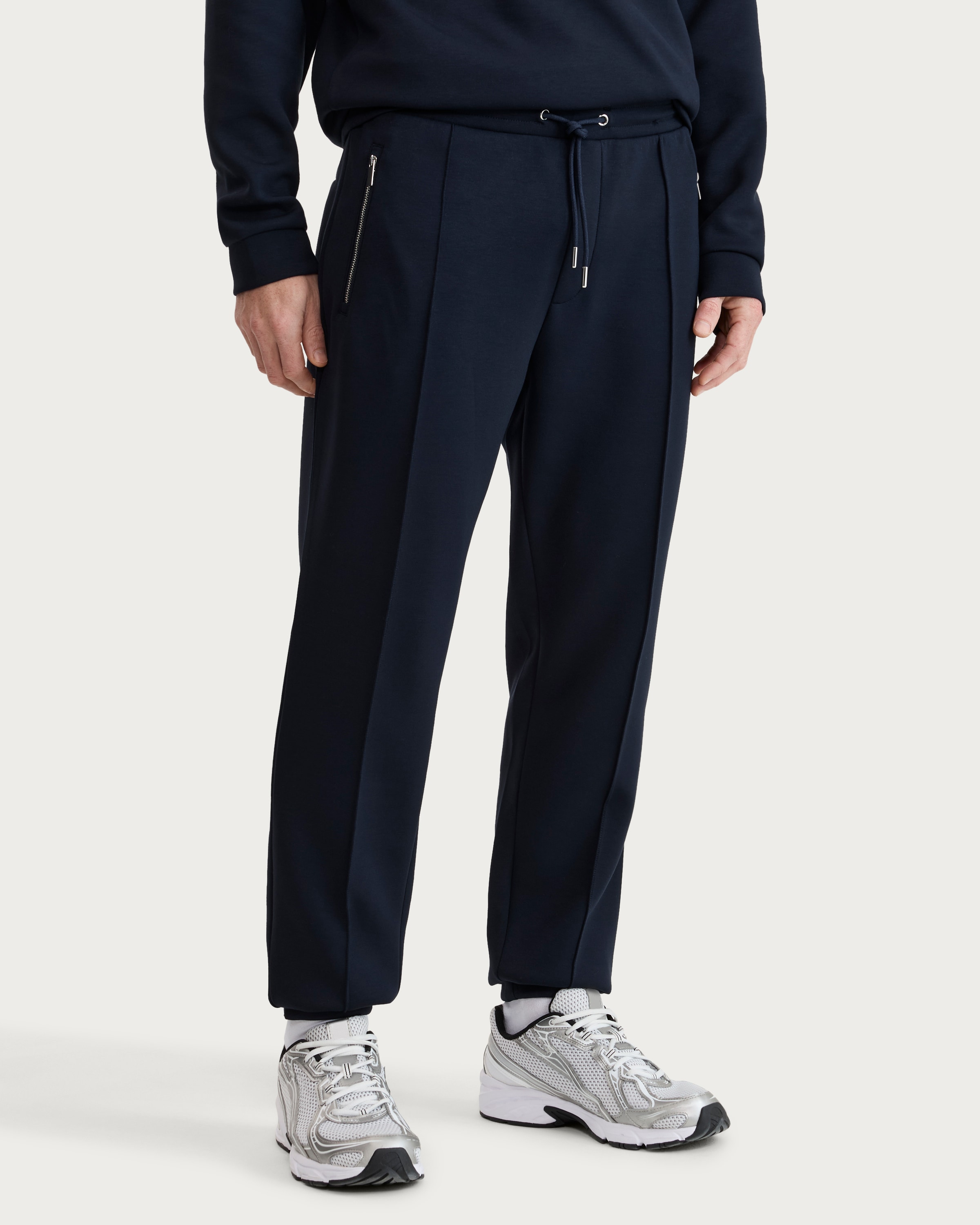 F&F Seam Detail Cuffed Joggers in Navy thumbnail 2
