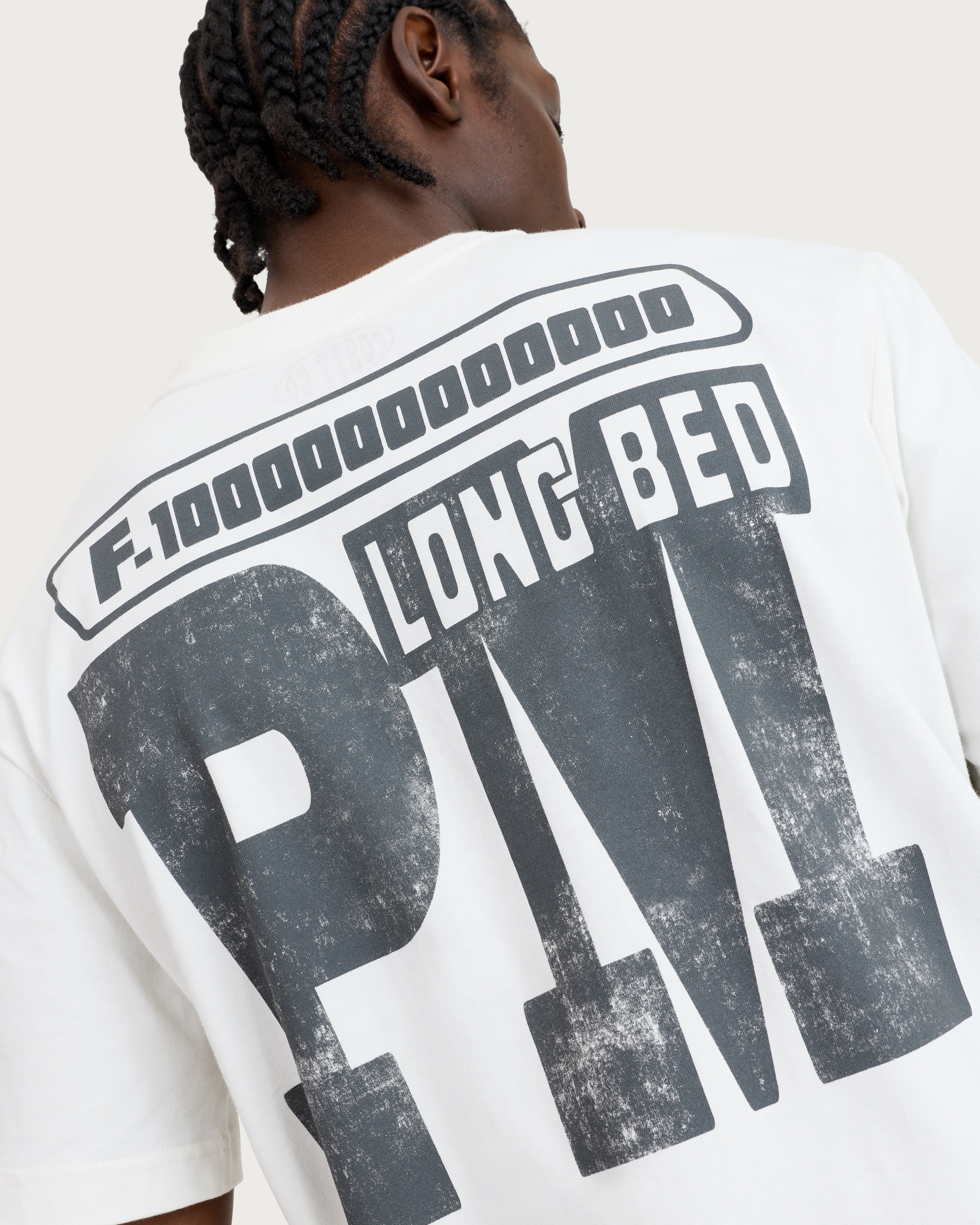 Post Malone Pure Cotton Short Sleeved T-Shirt in Cream thumbnail 3