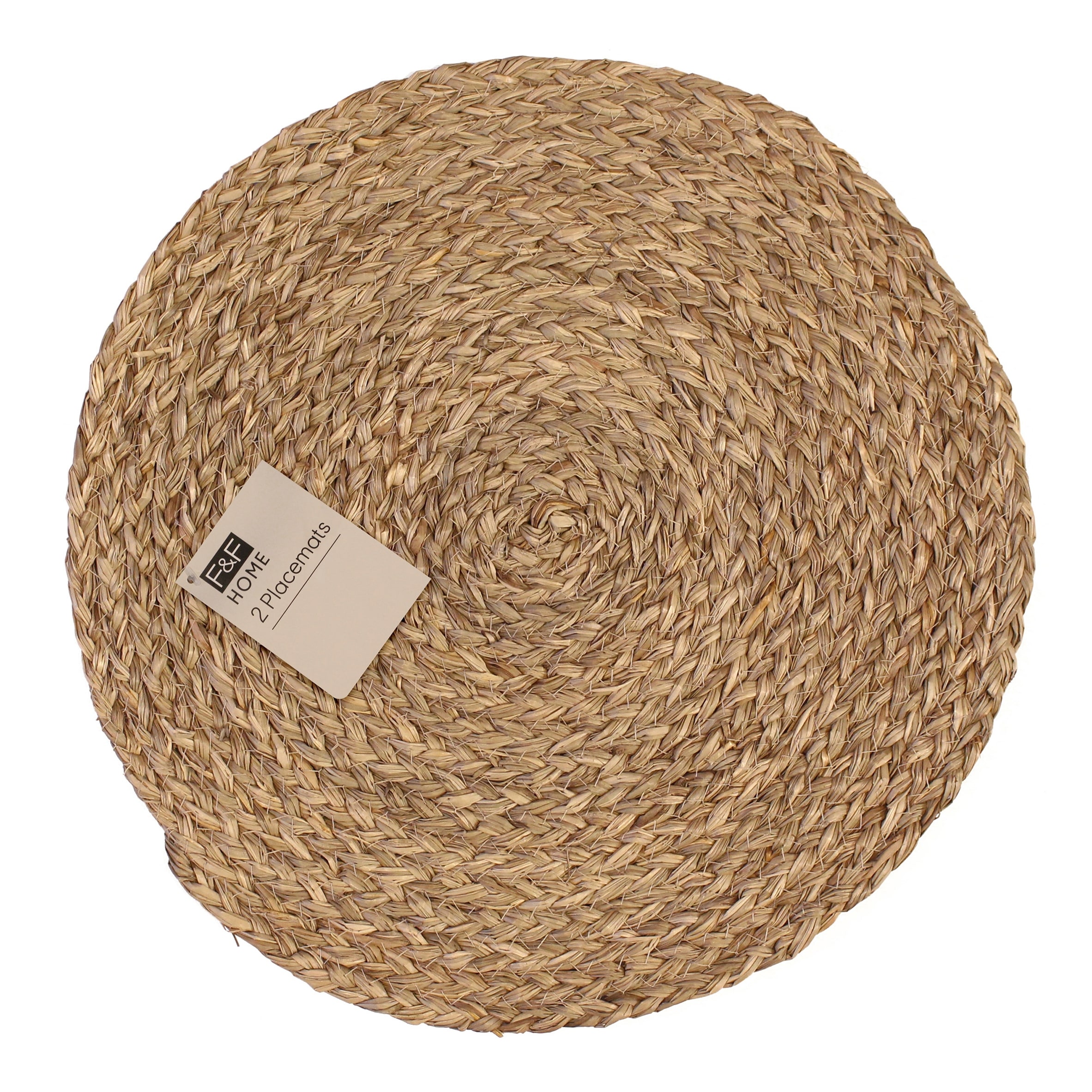 F&F Home Harmony Placemat Natural 2 Pack