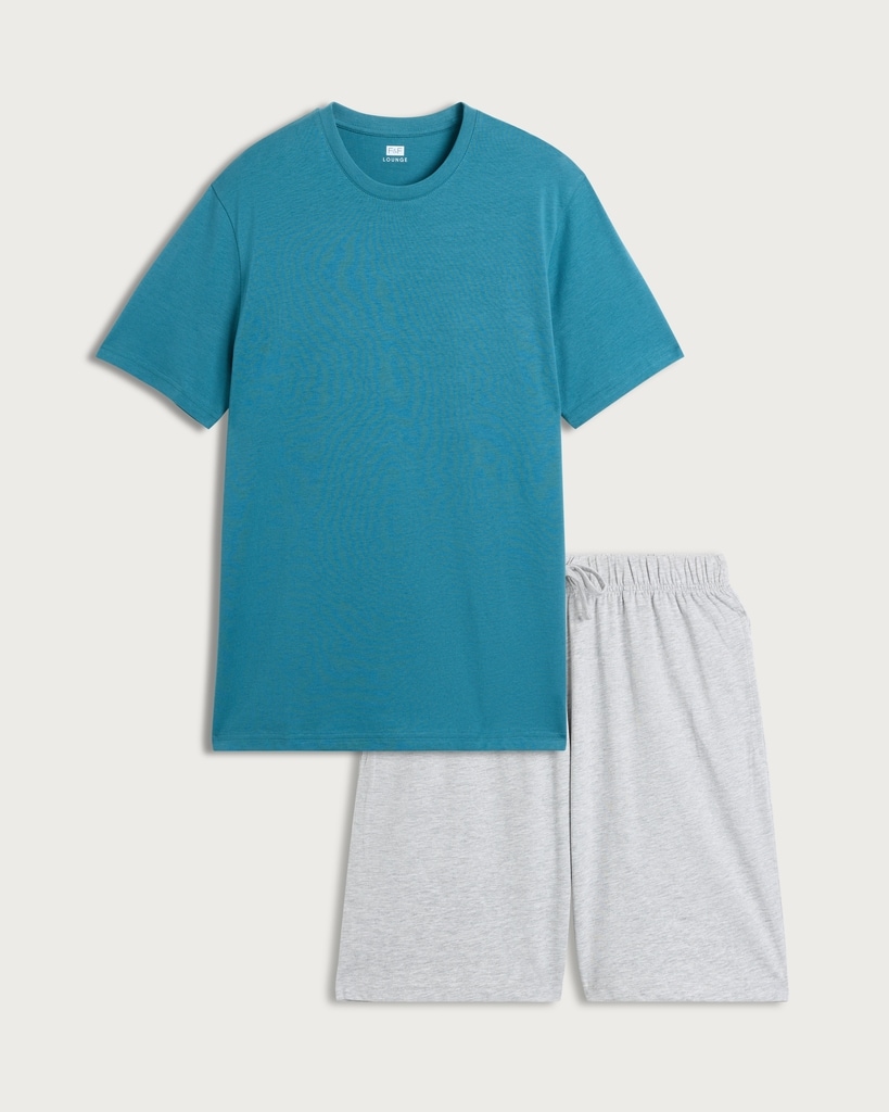 F&F Cotton Rich Short Pyjama Set in Multi