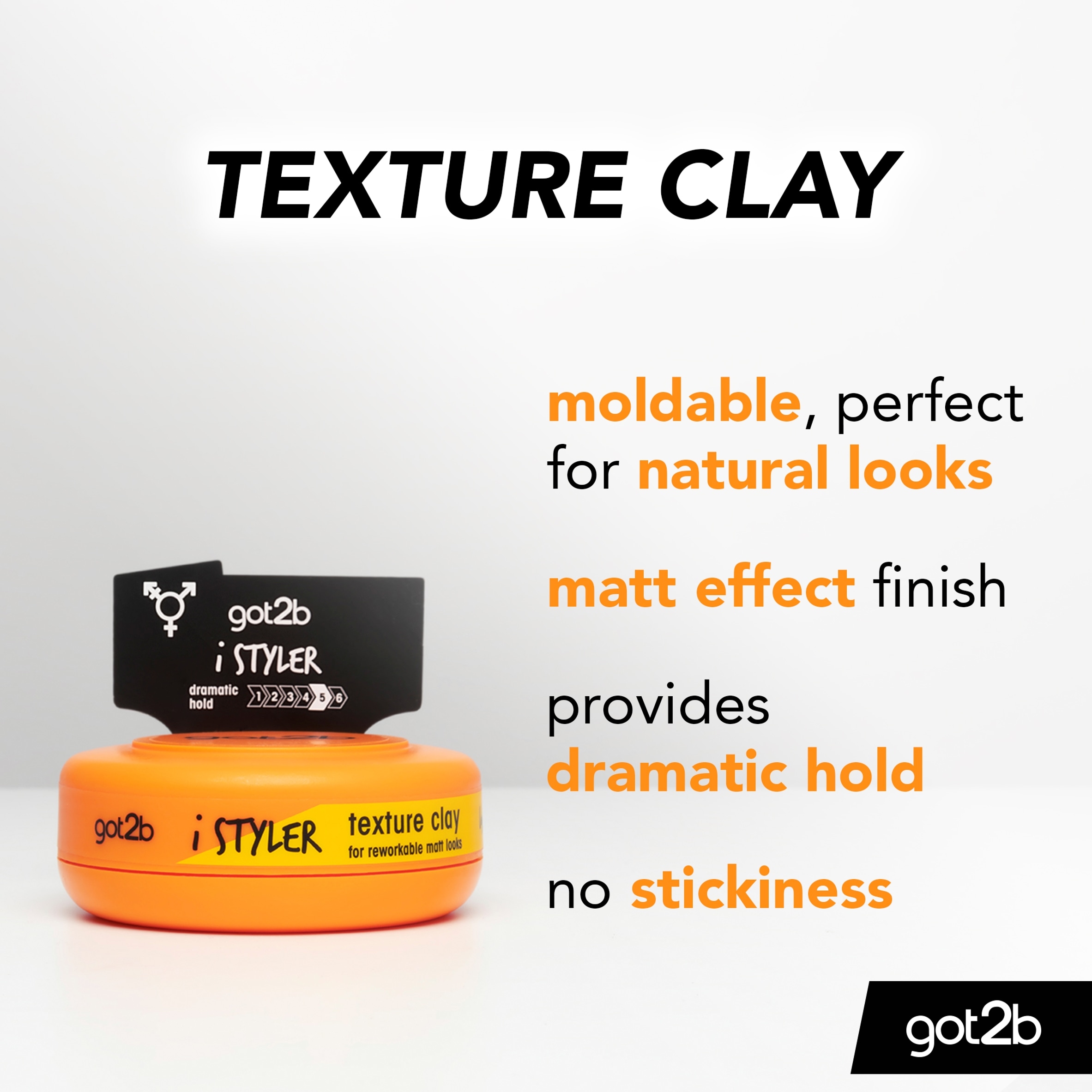 got2b iStyler Texture Clay 75ml thumbnail 3