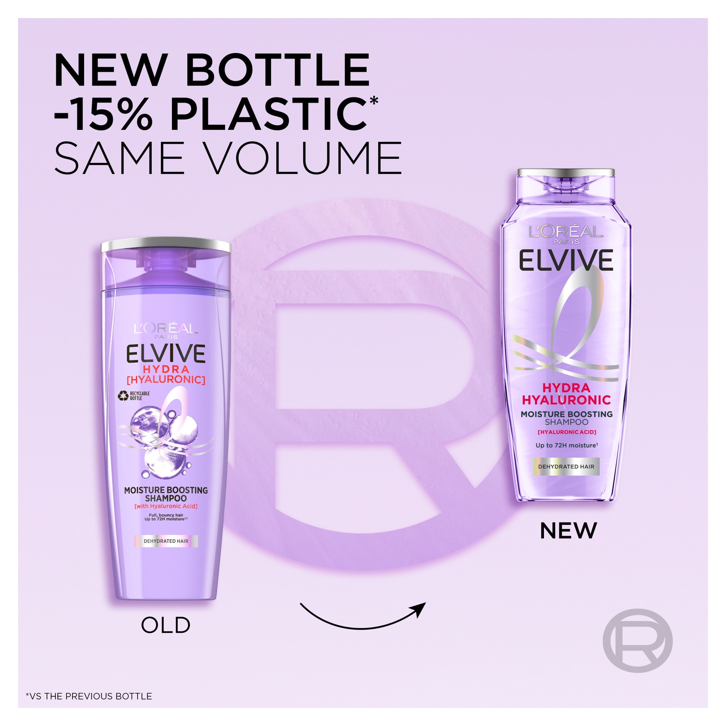  L’Oreal Paris Elvive Hydra Hyaluronic moisture boosting Shampoo 700ml thumbnail 2