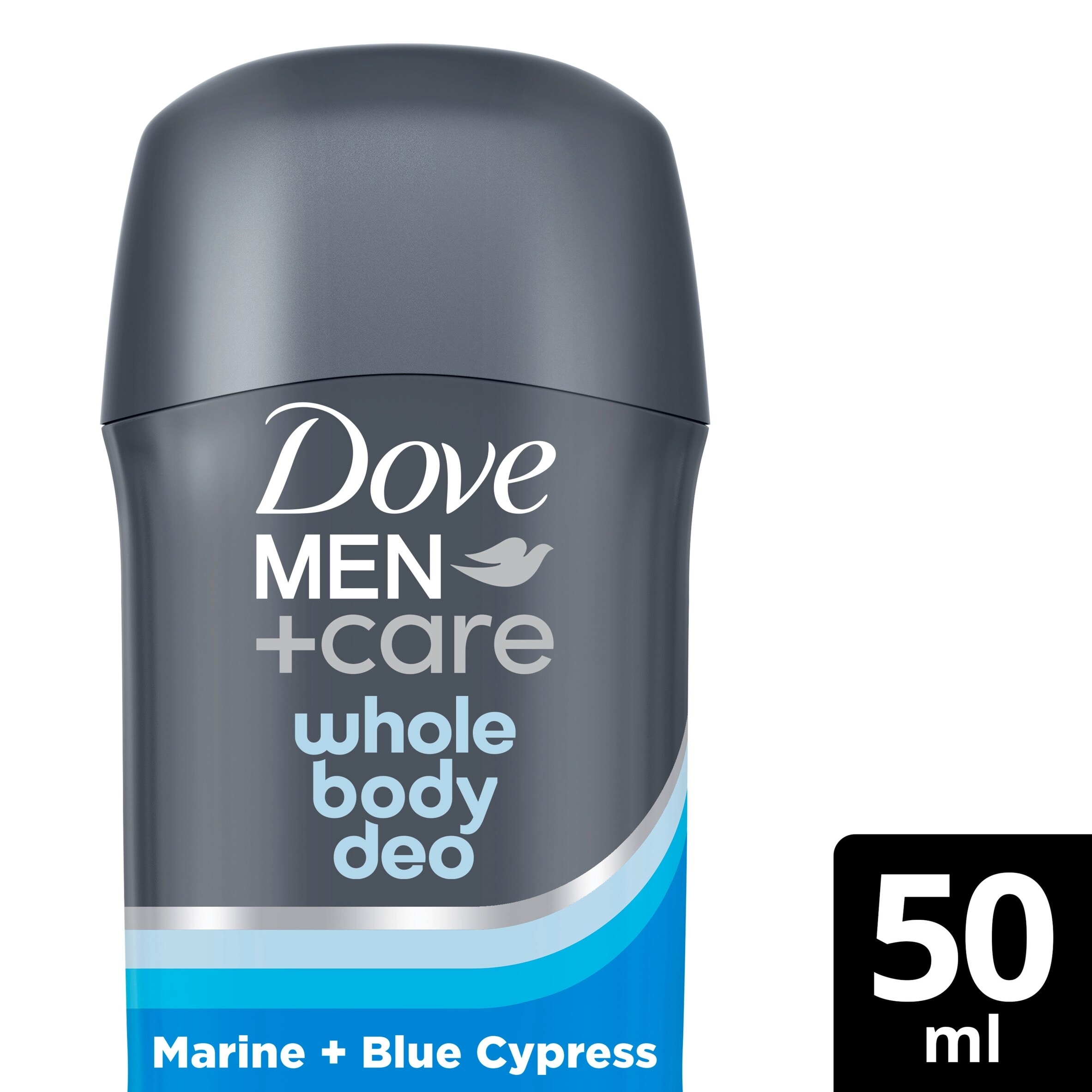 Dove Men+Care Marine & Blue Cypress​ 48h Whole Body Deodorant Stick 50ml