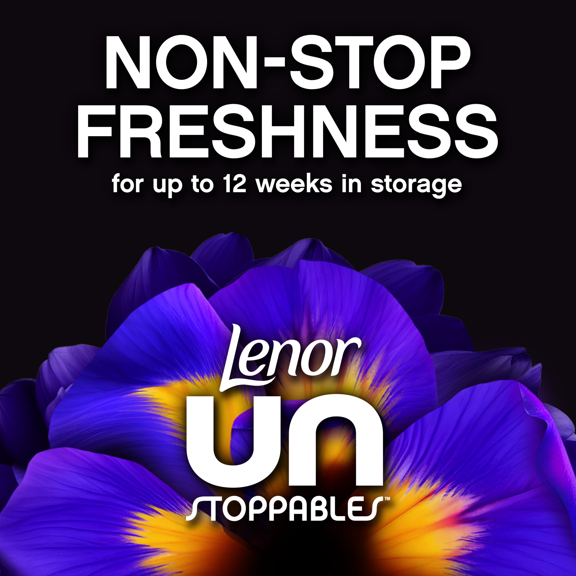 Lenor Unstoppables In-Wash Scent Booster Non Stop Freshness Violet Fresh 280g thumbnail 5