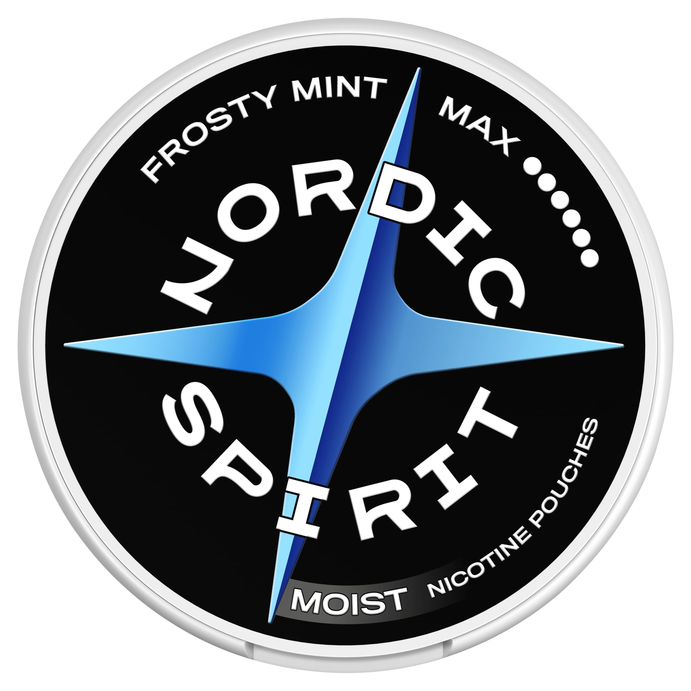 Nordic Spirit Frosty Mint Tobacco Free Nicotine Pouches MAX 20 Pack 17mg 14g