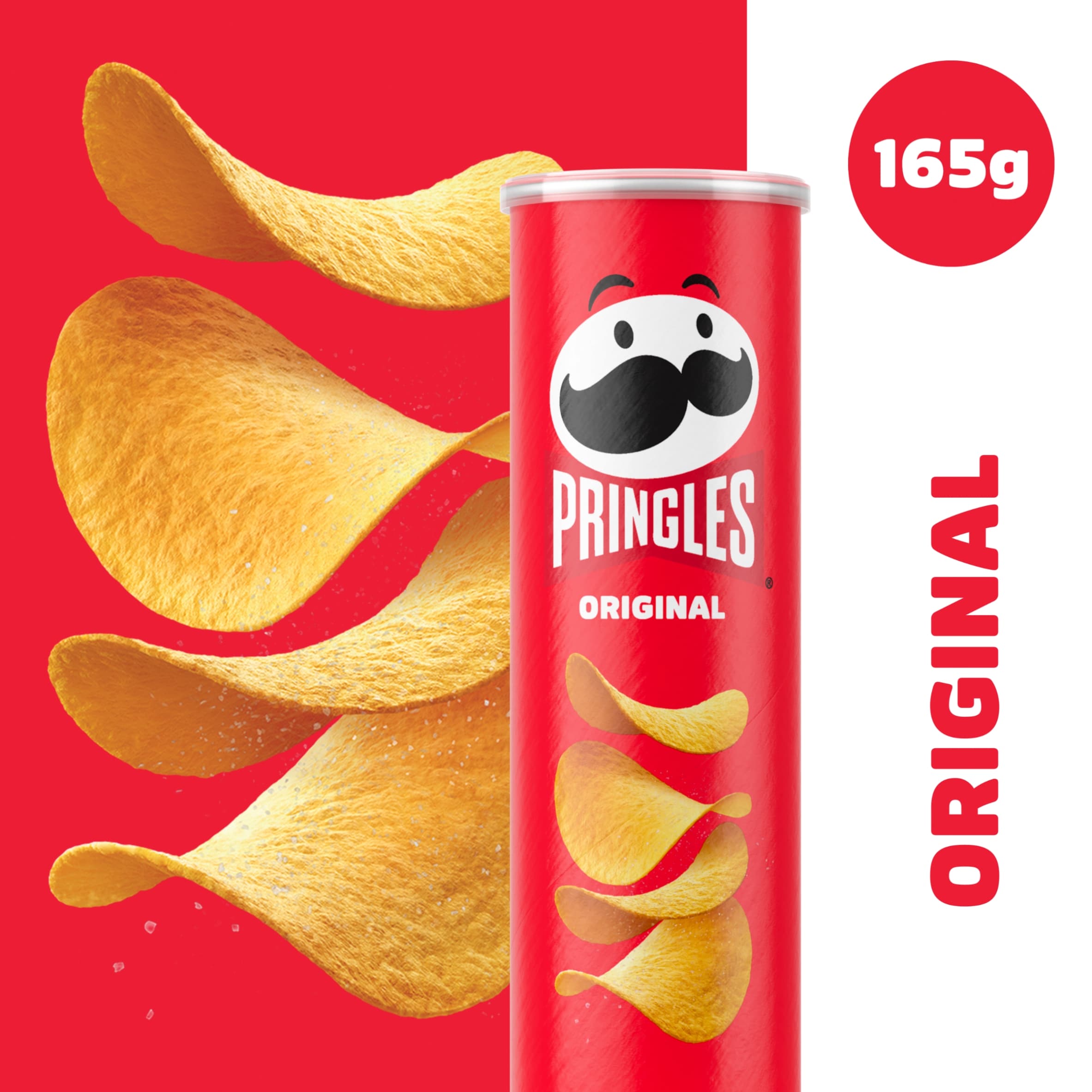 Pringles Original Sharing Crisps 165g thumbnail 2