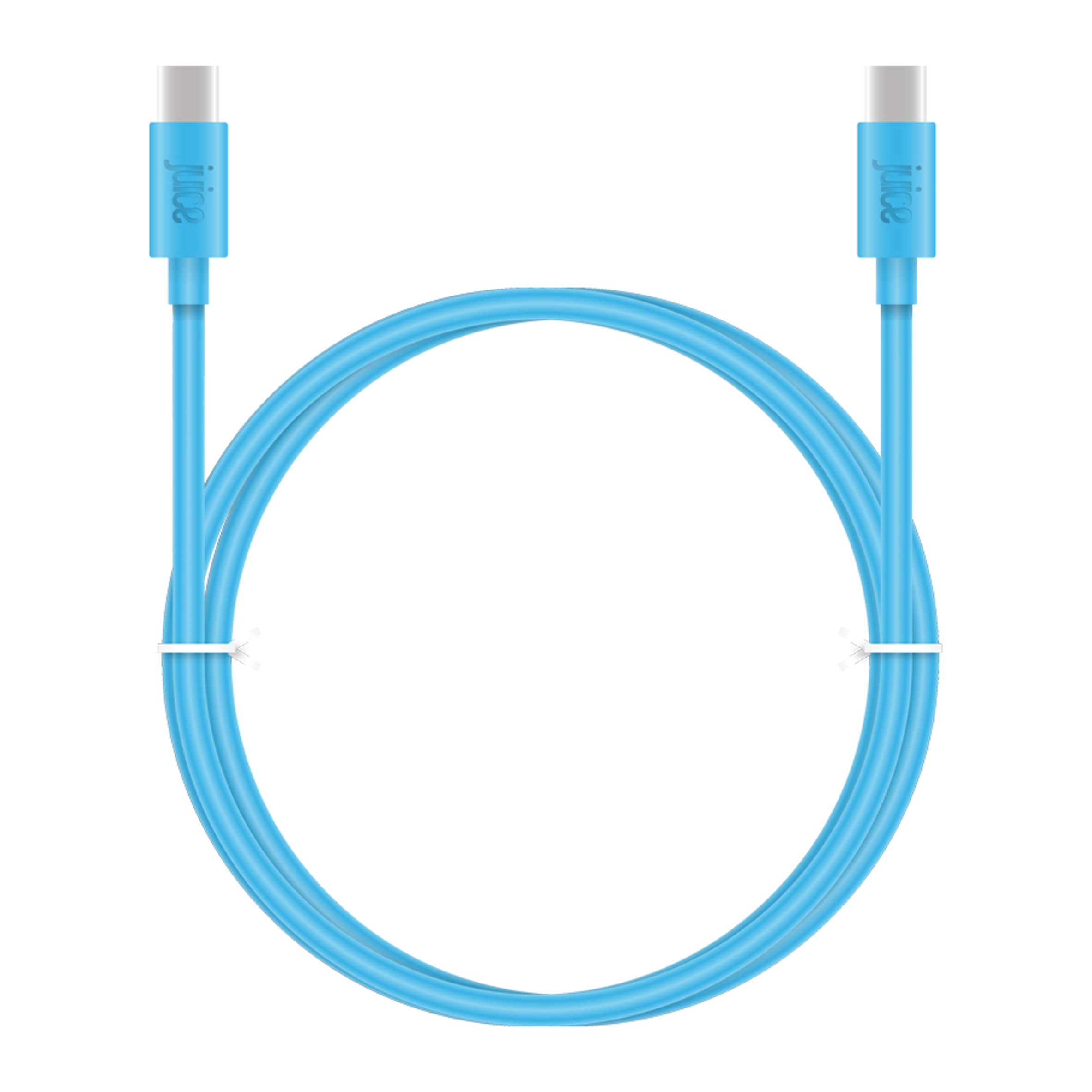 JUICE XL USB C TO USB C AQUA FAST CHARGE 2M