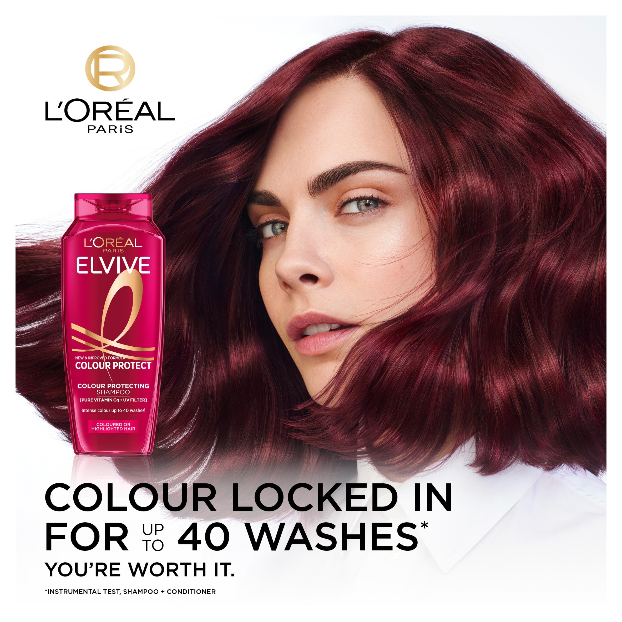 L’Oreal Elvive Colour Protect Shampoo 700ml thumbnail 2