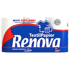 Renova Textil Papier Toilet Paper 6 Rolls 840 Sheets