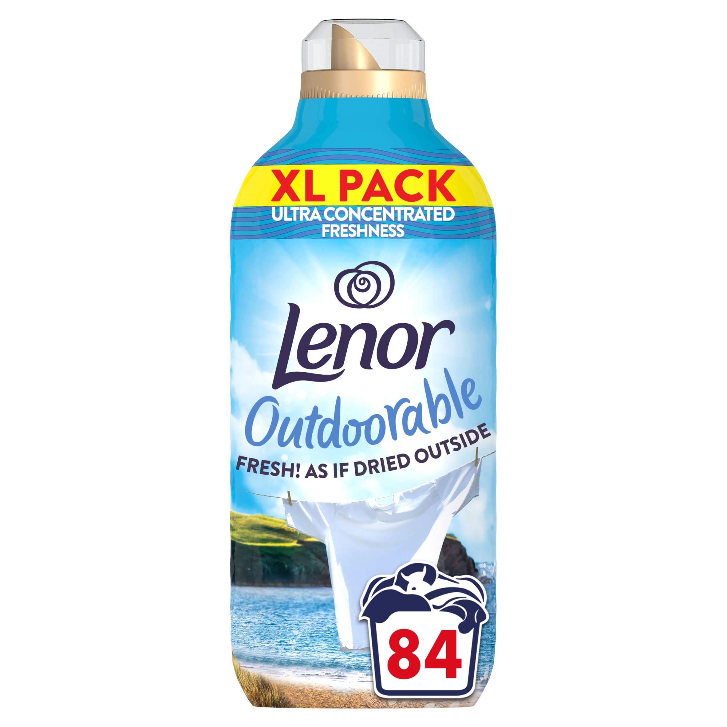 Lenor Outdoorable Fabric Conditioner Sea Breeze Stroll 84w 1.176l