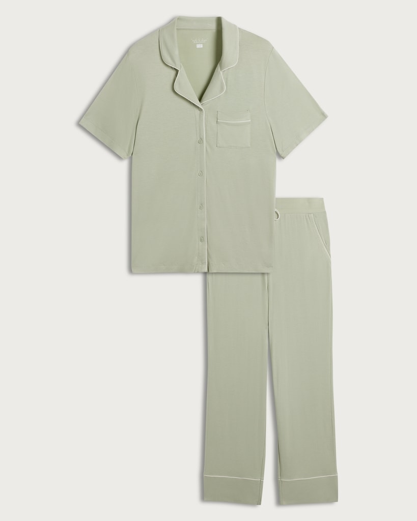F&F Revere Pyjama Set in Green