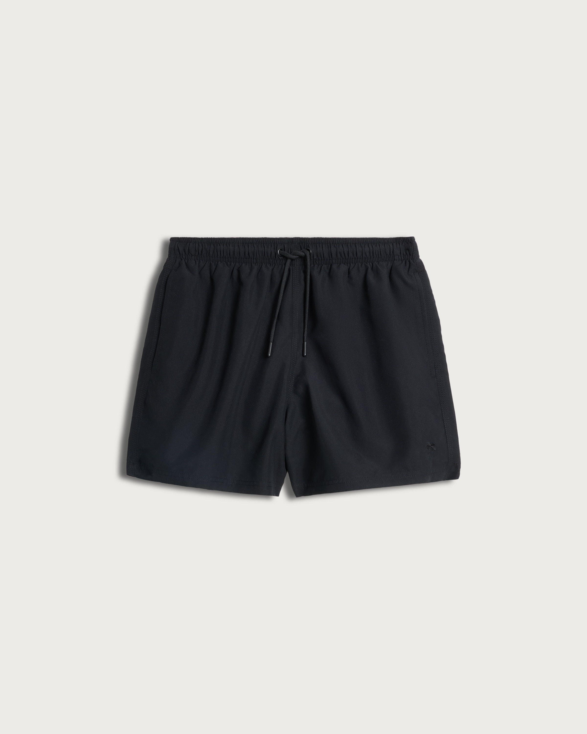 F&F Drawstring Lined Swim Shorts in Black thumbnail 4