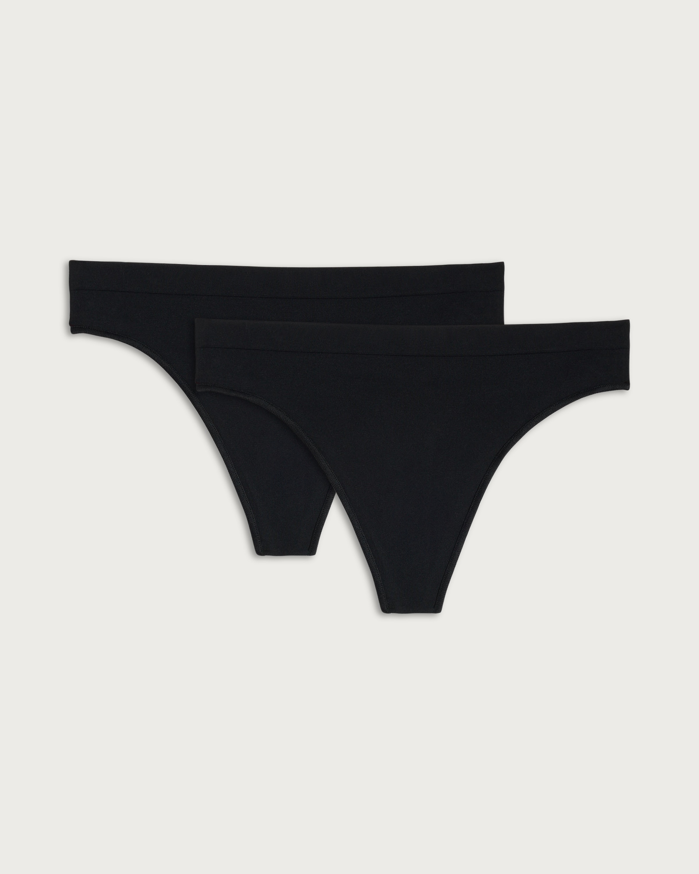 F&F 2-Pack Contour Seamfree Thongs in Multi thumbnail 4