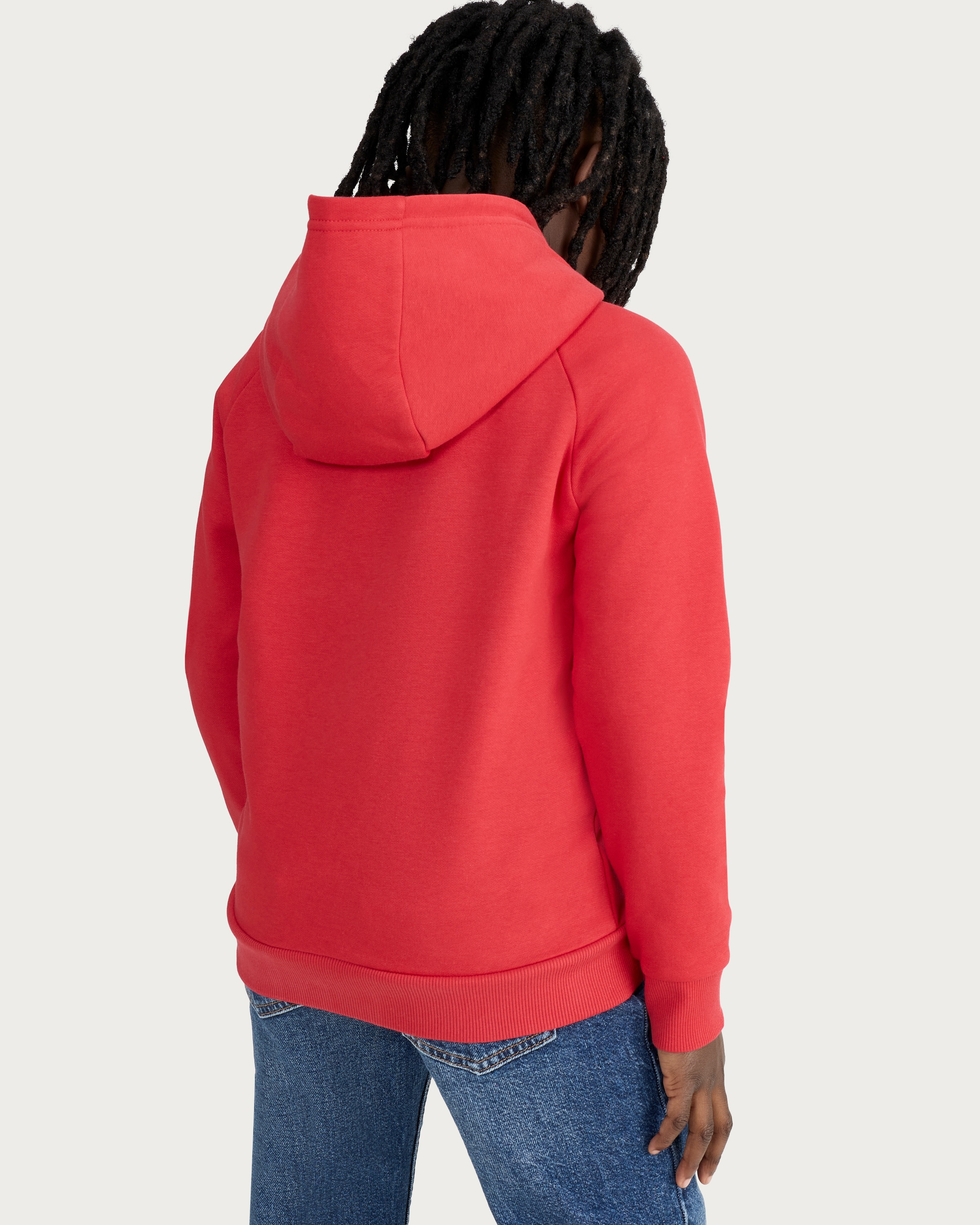 Arsenal Logo Cotton Rich Hoodie in Red thumbnail 3