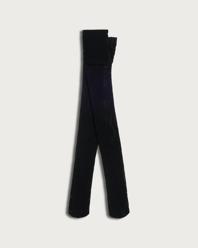 F&F Fishnet Fashion Tights in Black