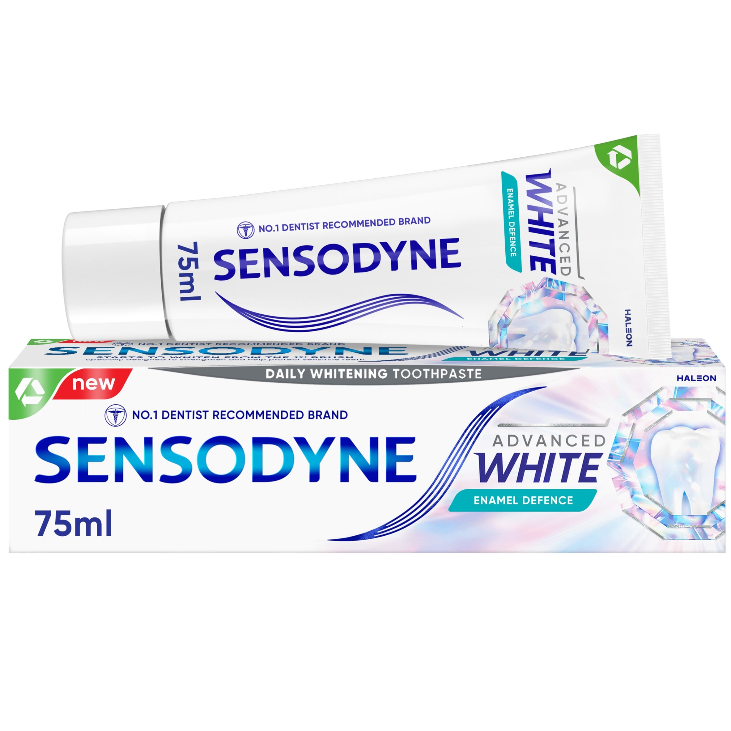 Sensodyne Advanced White Enamel Defence Toothpaste 75ml