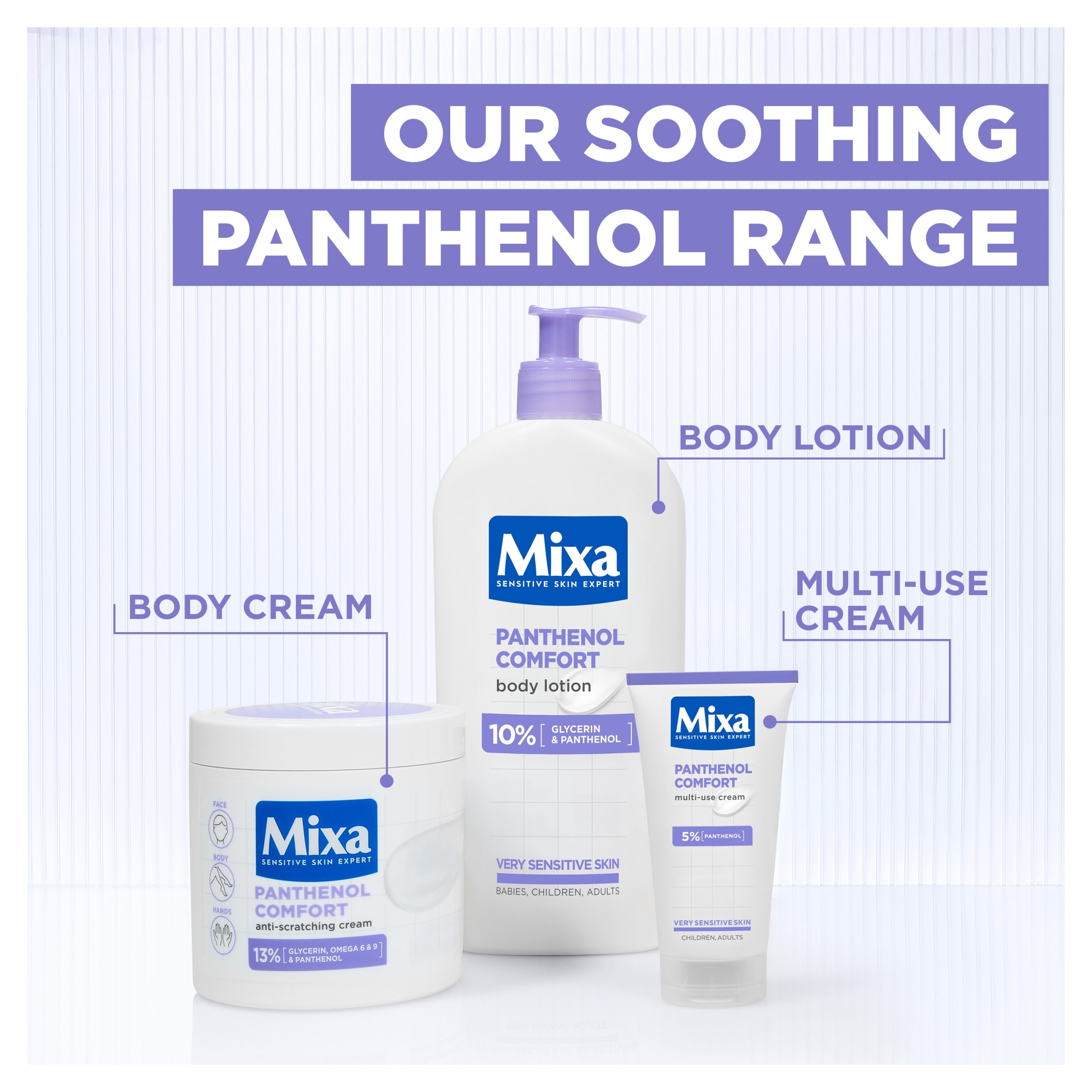 Mixa Panthenol Comfort multi-use cream 50ml thumbnail 4