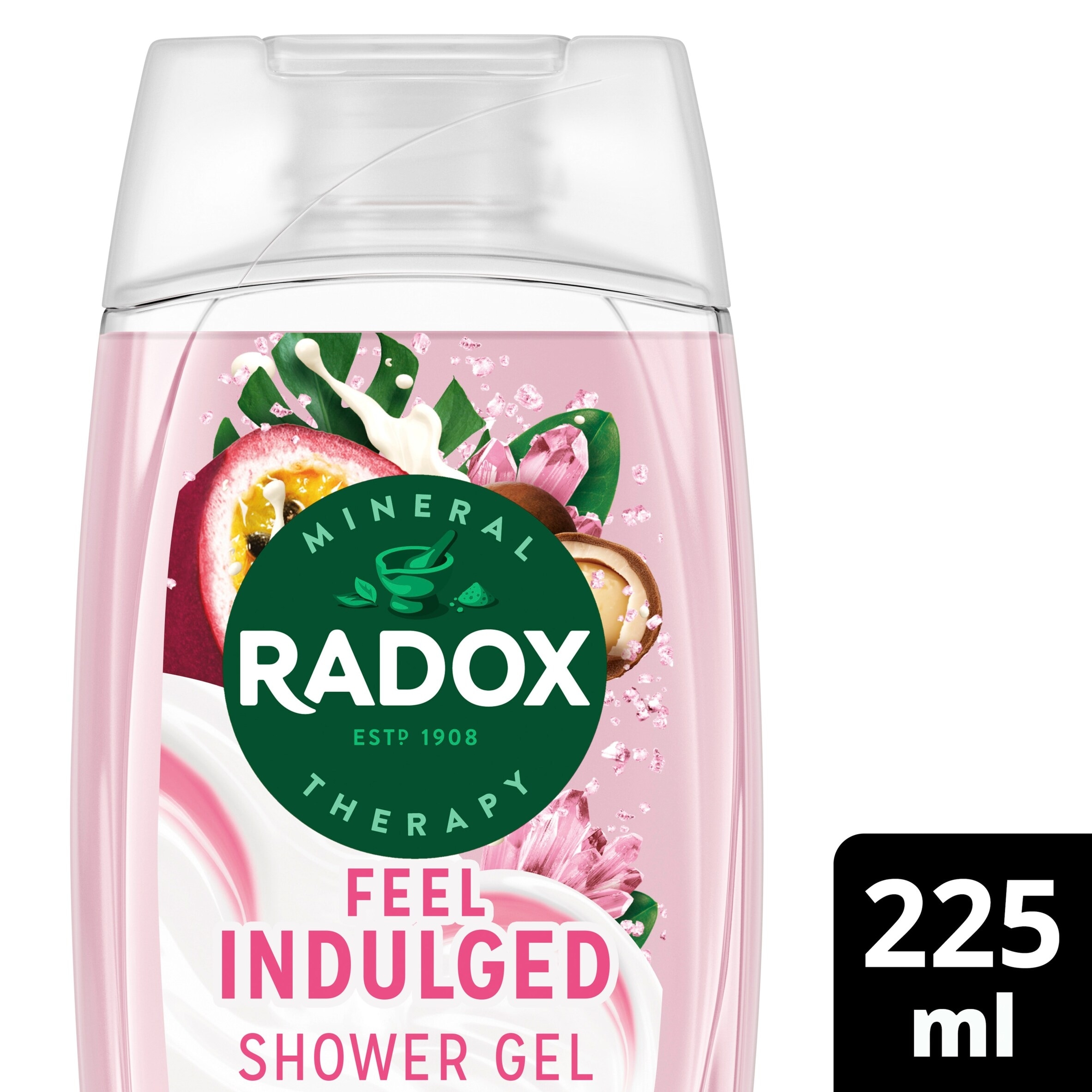 Radox Lychee & Vanilla Feel Renewed Shower Gel Body Wash 225ml