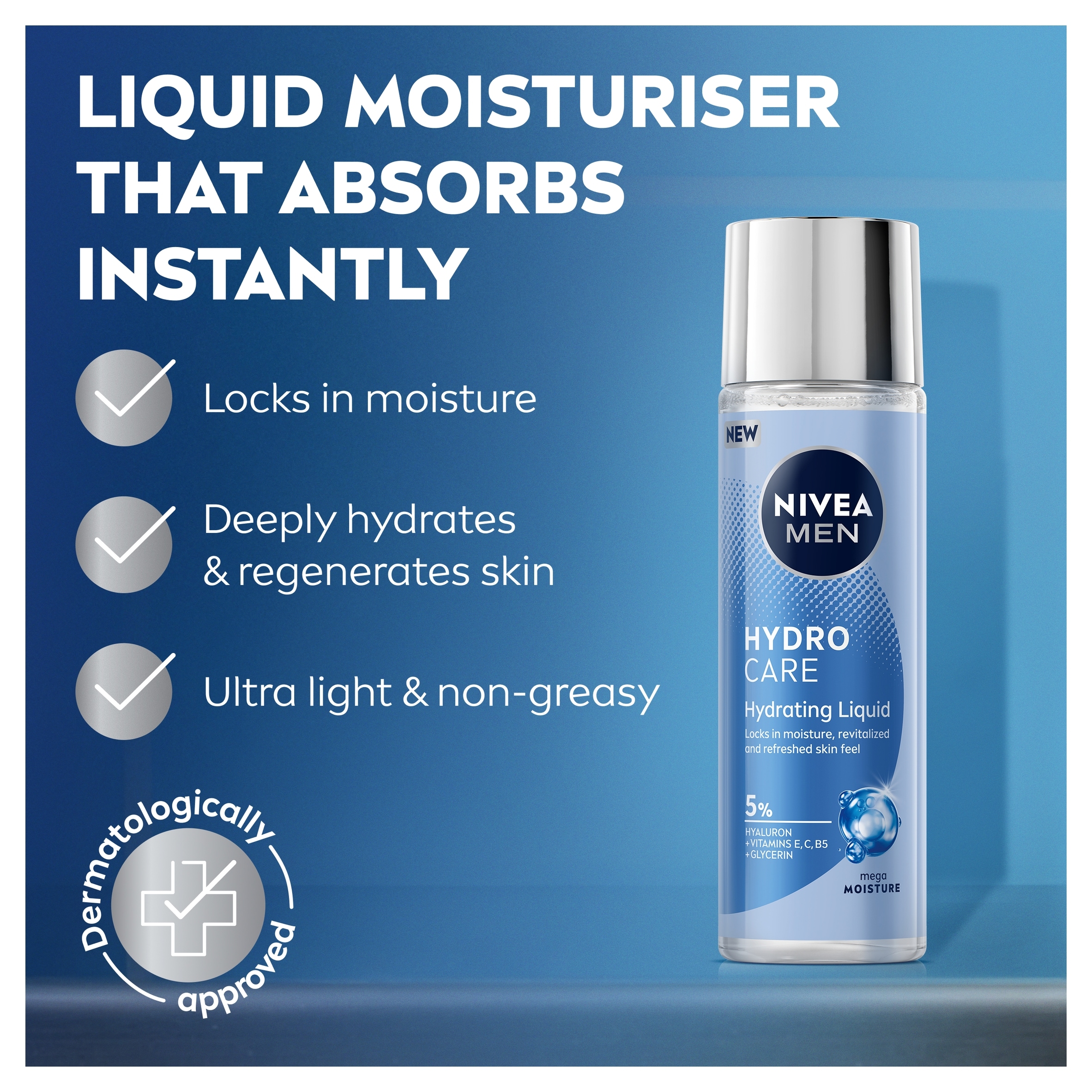 Nivea Men Hydrocare Hydrating Liquid 100ml thumbnail 2