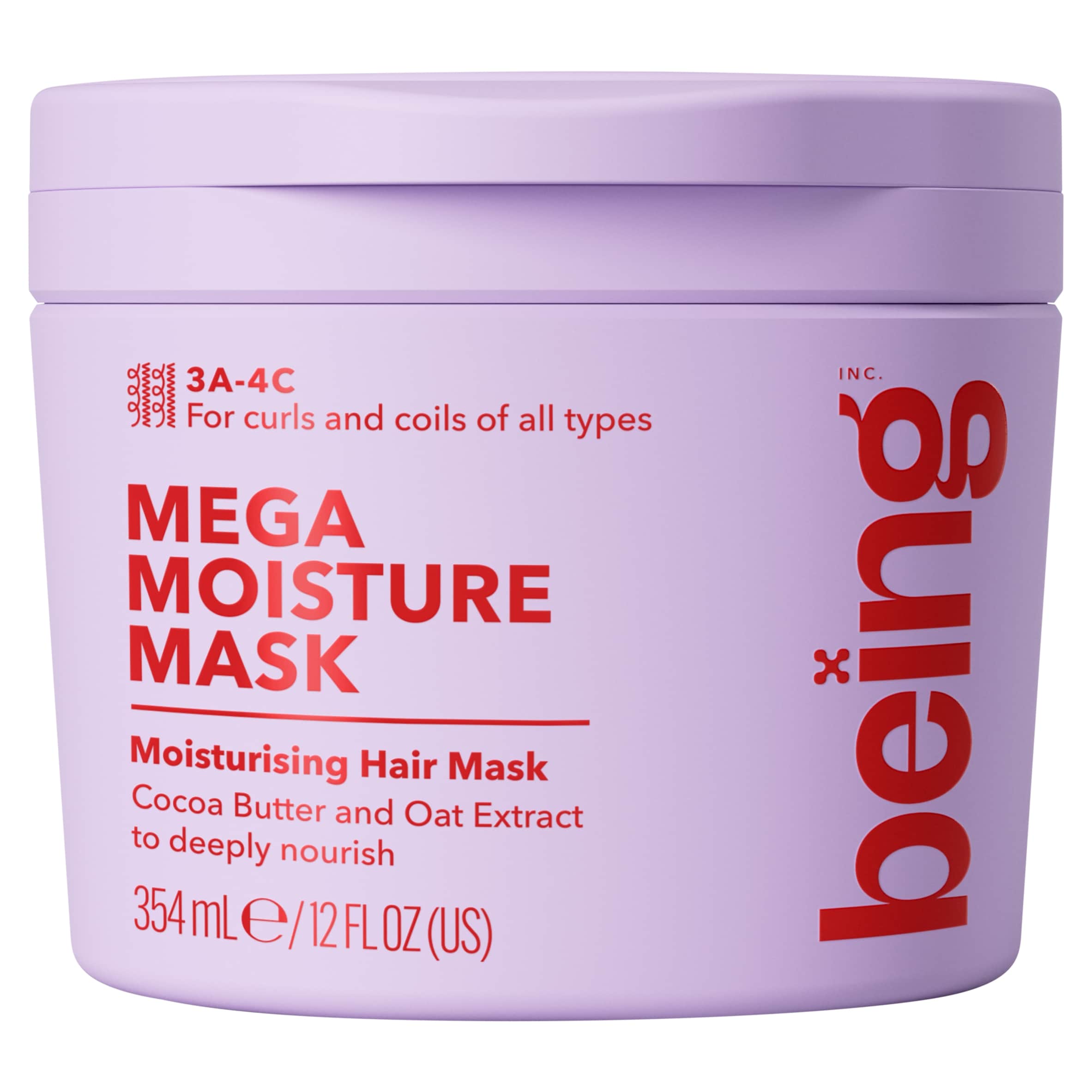 BEING MEGA MOISTURE HAIR MASK 354ML