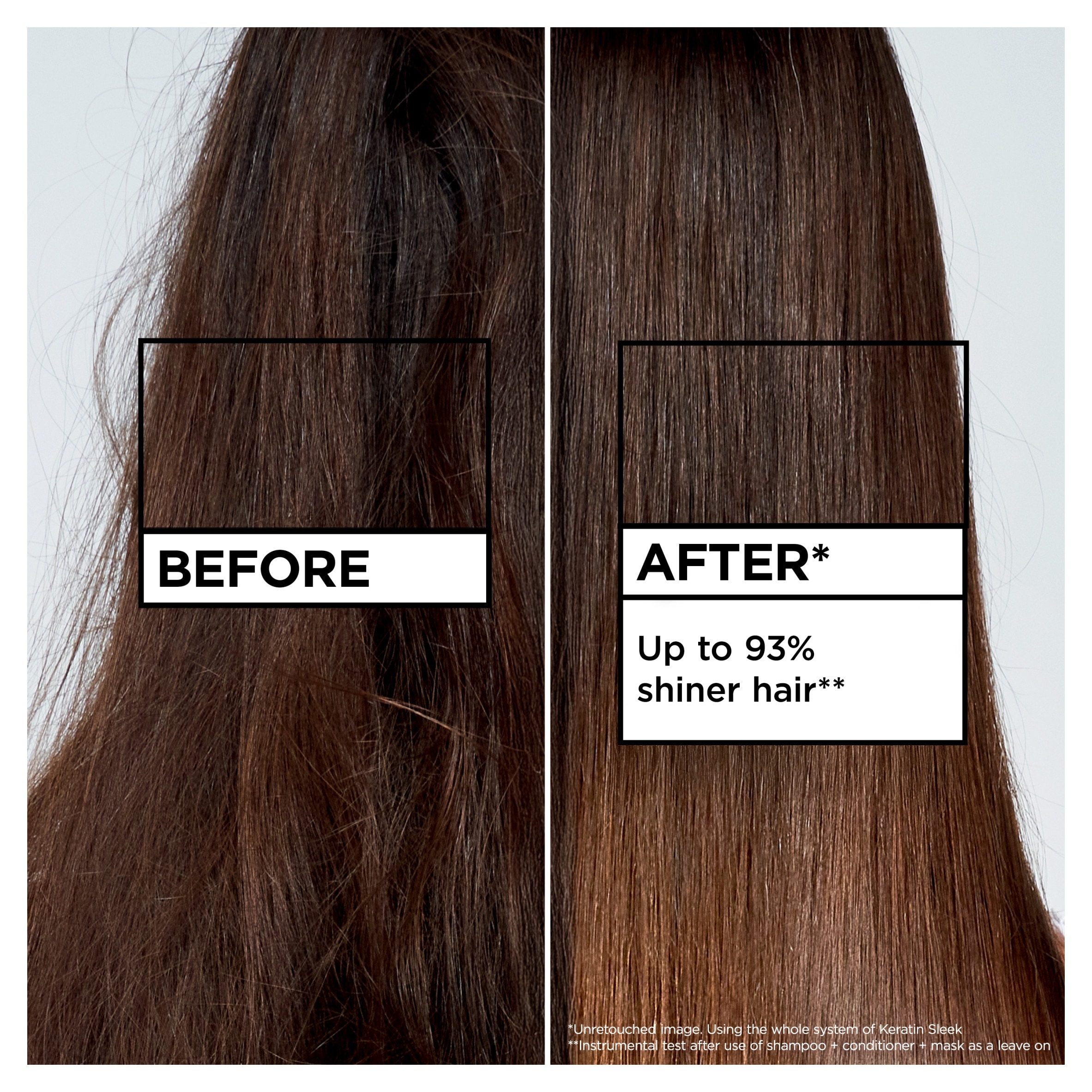 Garnier Keratin Sleek Shampoo 200ml thumbnail 3
