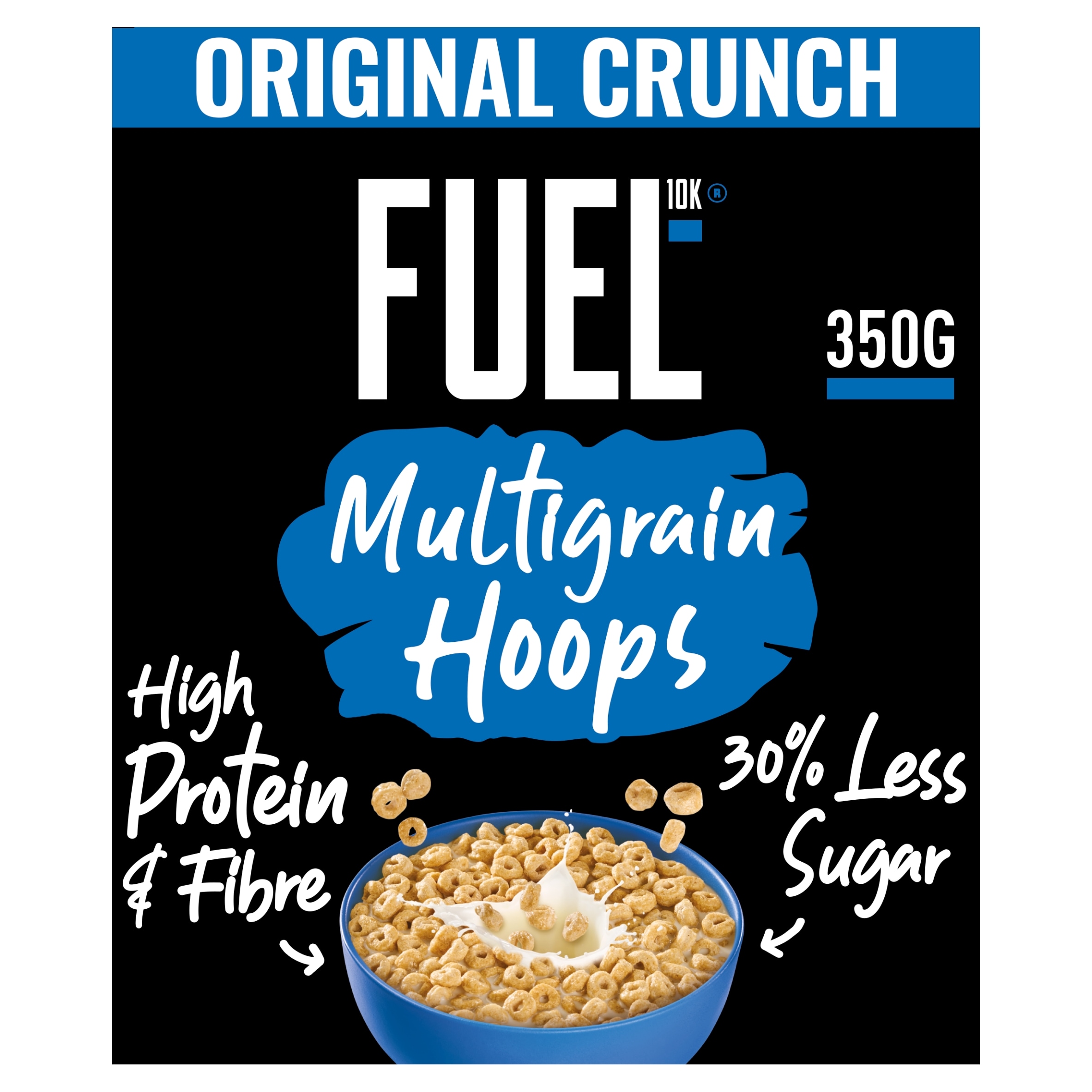 Fuel 10K Multigrain Hoops Original Crunch 350g