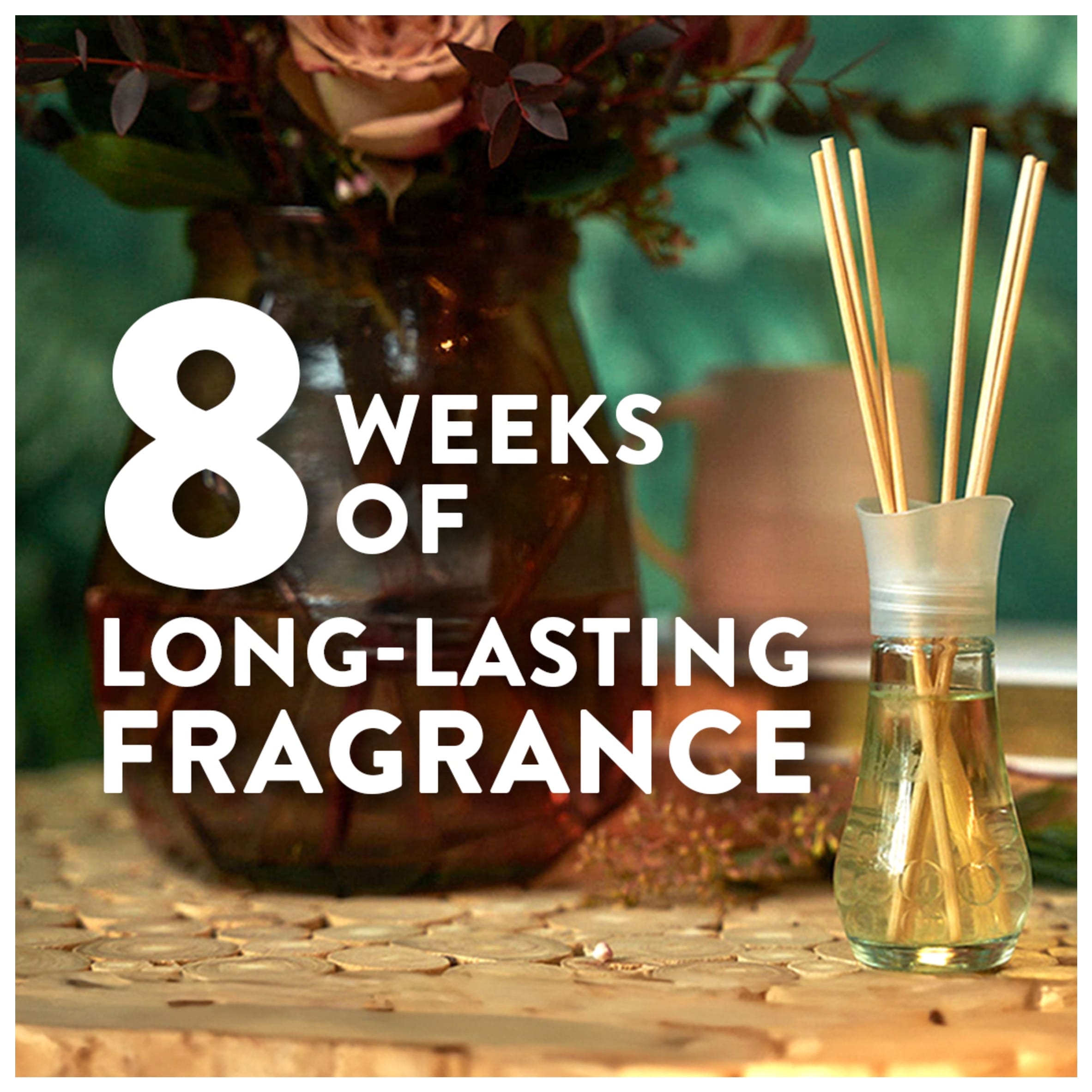 Air Wick Reed Diffuser Pure Serenity Fresh Cotton & Apple Blossom Limited Edition 42ml thumbnail 3