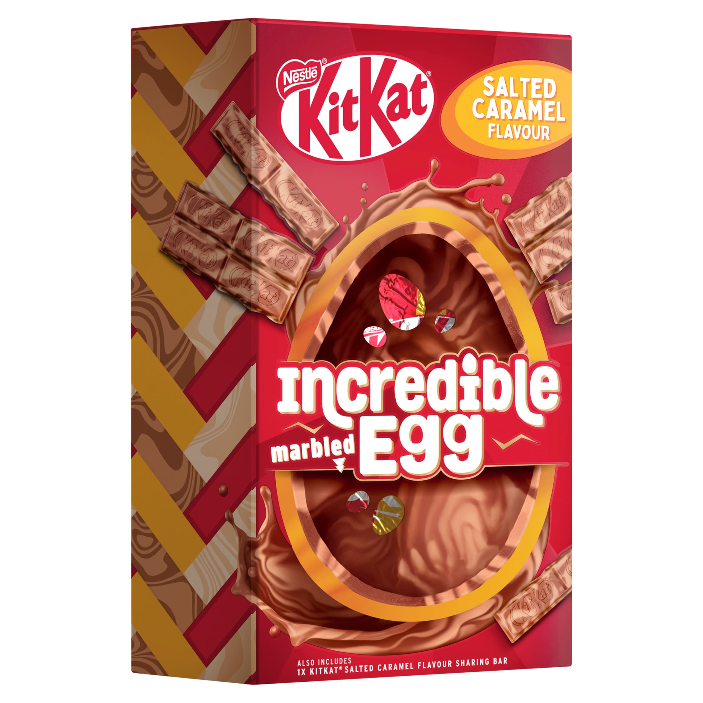 Kit Kat Salted Caramel Flavour Chocolate Easter Egg 379g thumbnail 2