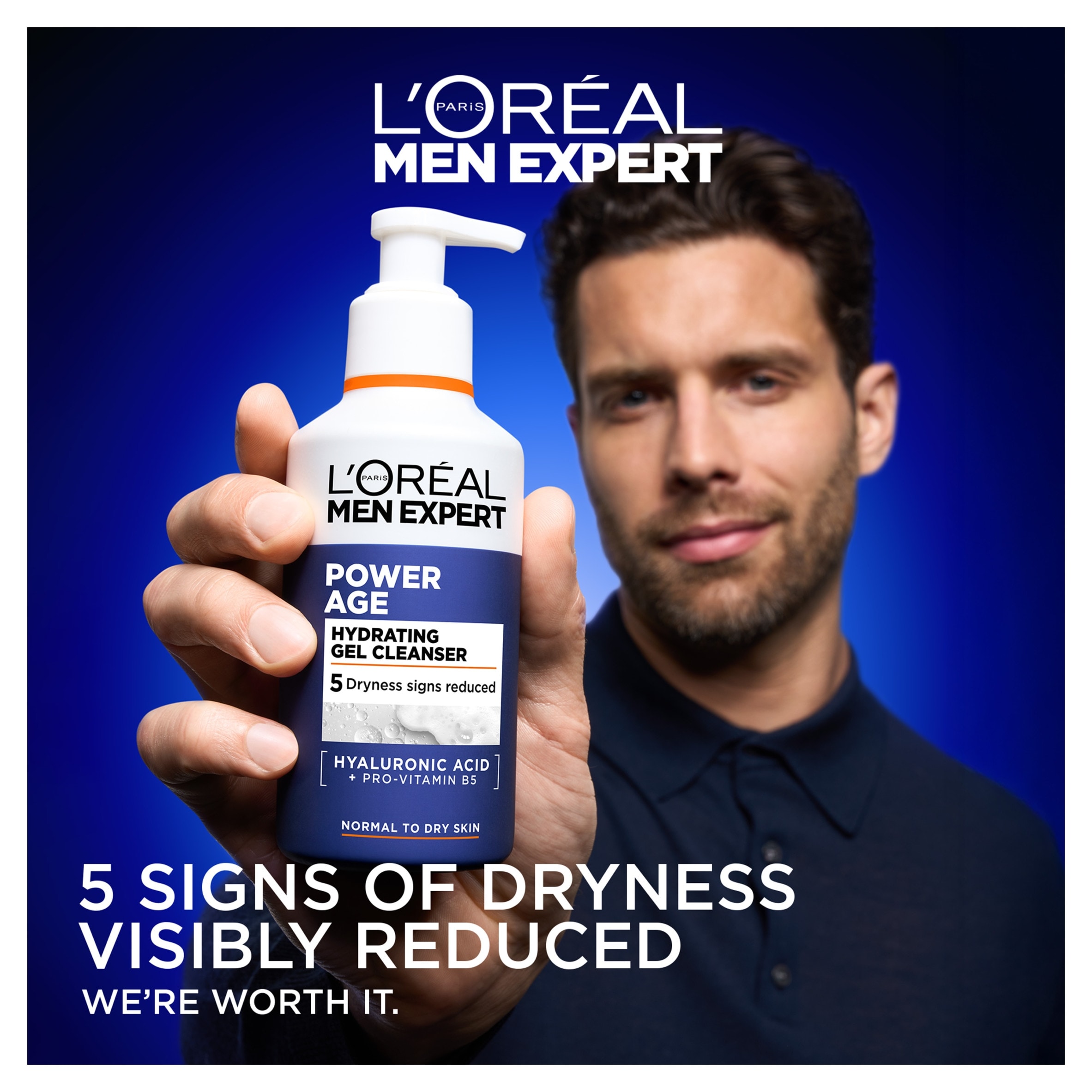 L'Oreal Men Expert Power Age Hydrating Gel Cleanser 260ml thumbnail 5