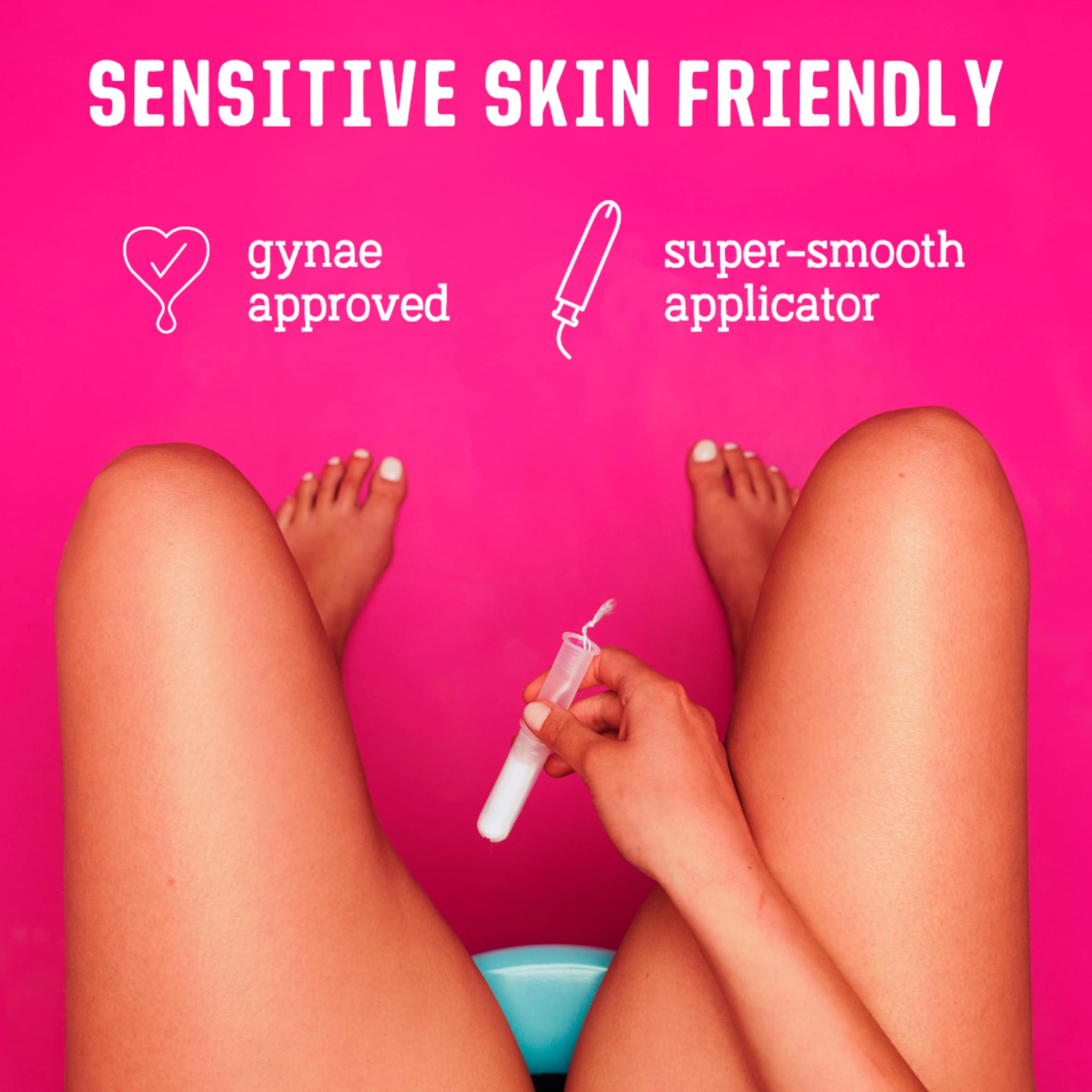 Flo Organic Cotton Applicator Tampon Combo Pack (6 Super + 6 Super Plus tampons) thumbnail 5