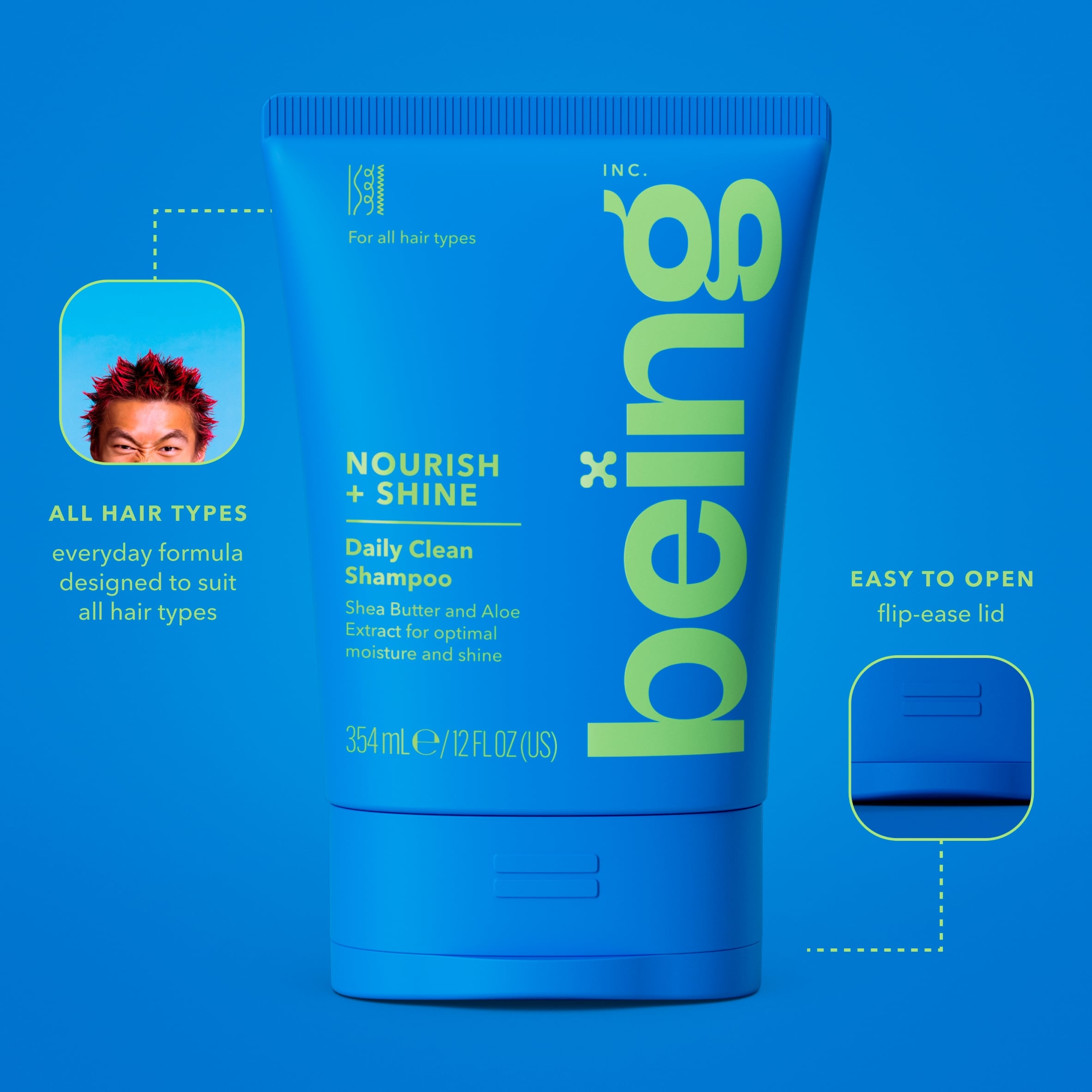 BEING SHAMPOO Nourish Shine 354ML thumbnail 5