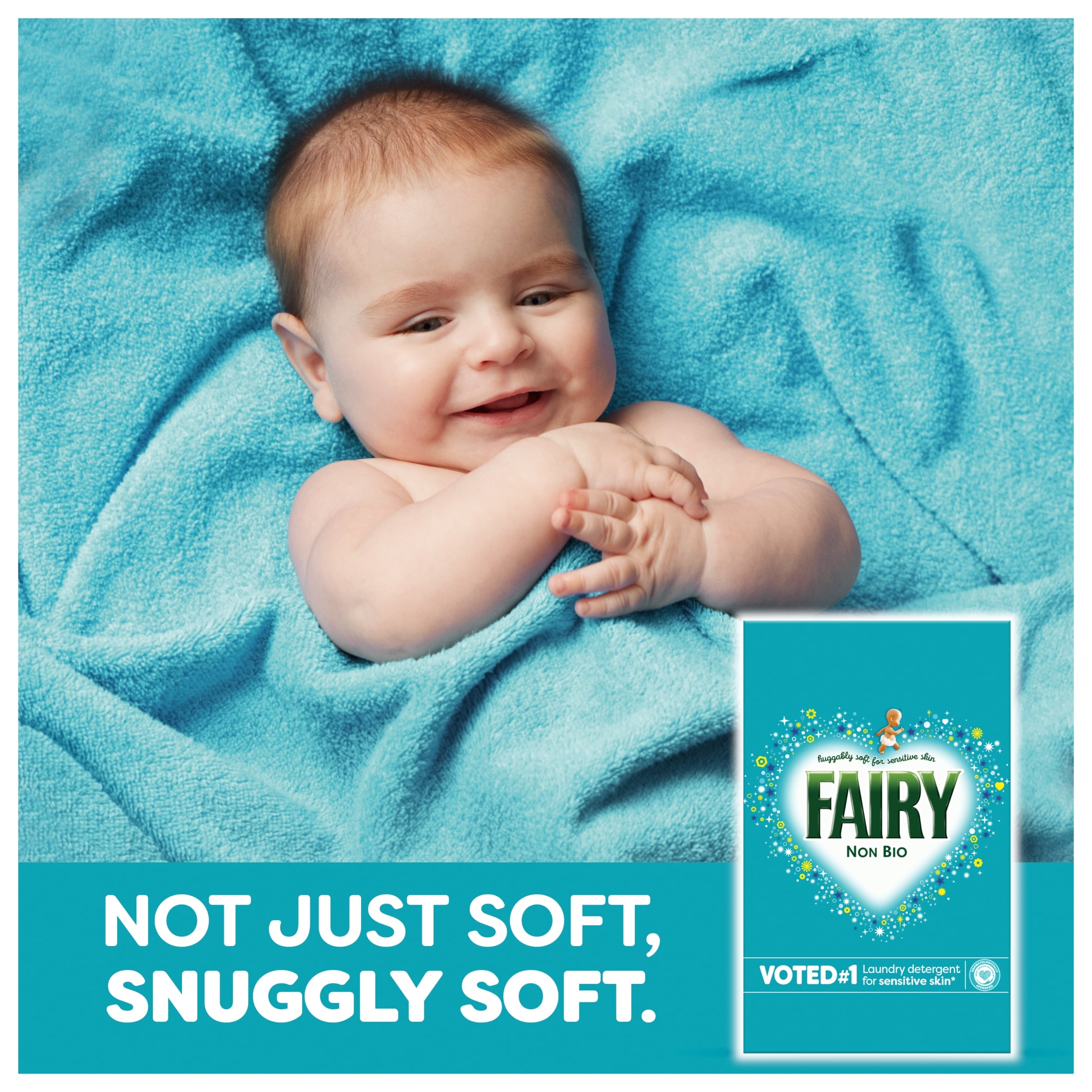 Fairy Non Bio Washing Powder 44 Washes 2200g thumbnail 4