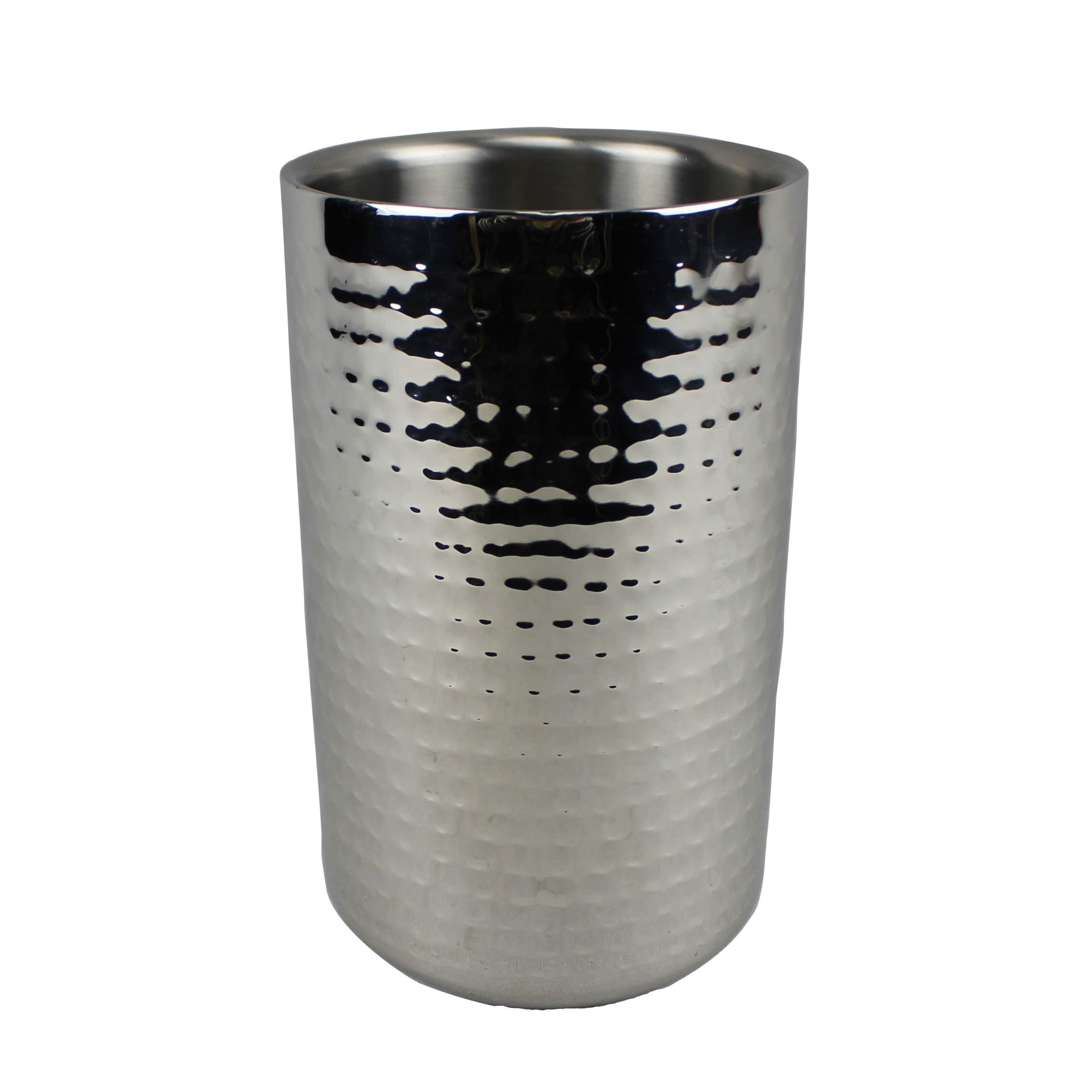F&F Home Hammered Silver Wine Cooler