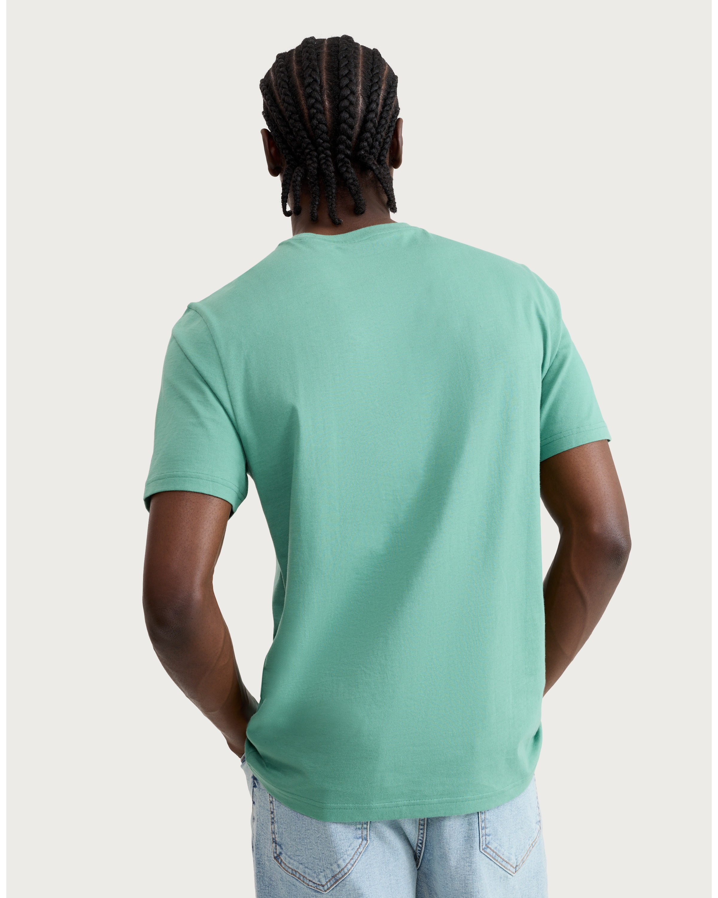 F&F Pure Cotton Brooklyn New York City T-Shirt in Green thumbnail 3