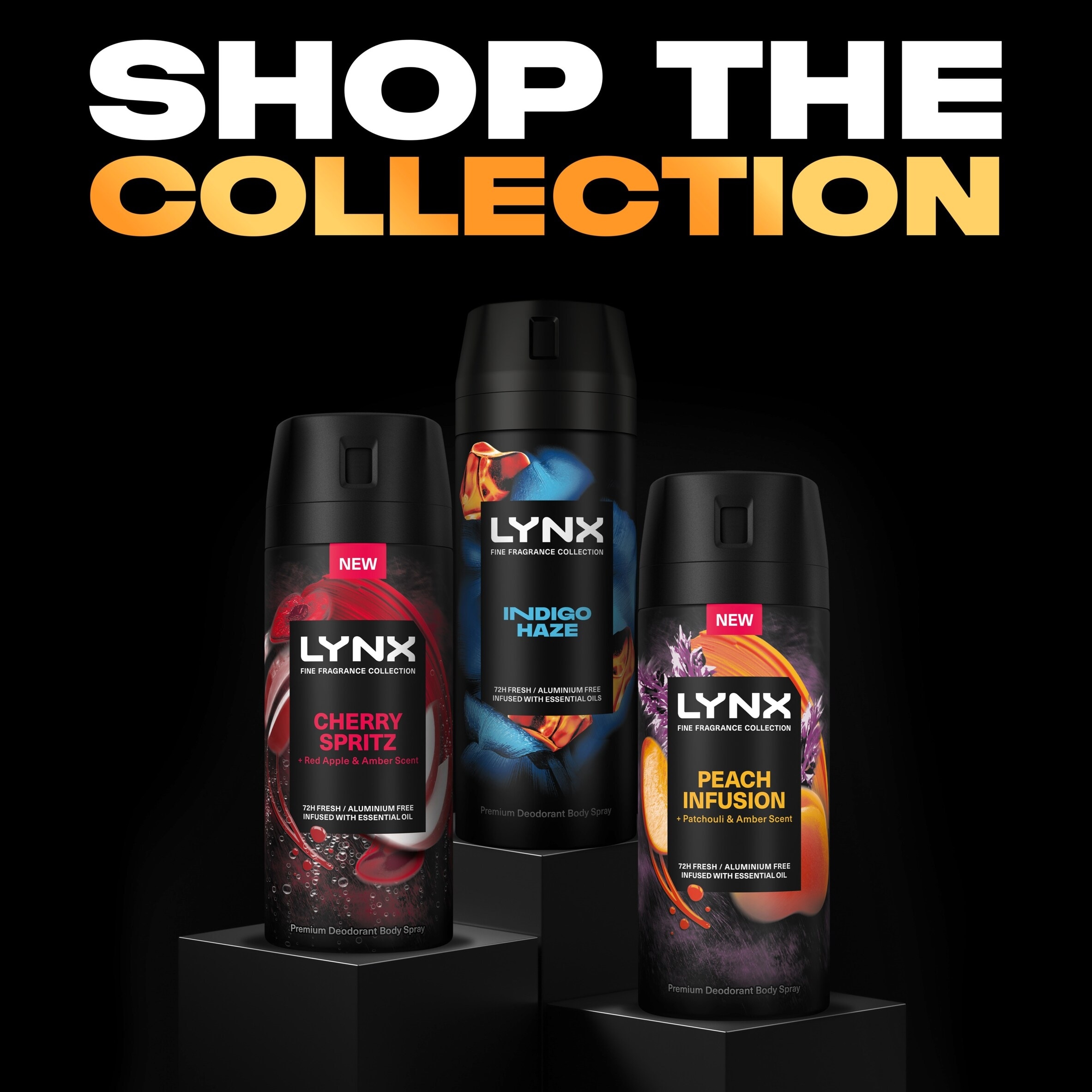 Lynx Indigo Haze 72h Fine Fragrance Premium Deodorant Bodyspray for Men 150ml thumbnail 5