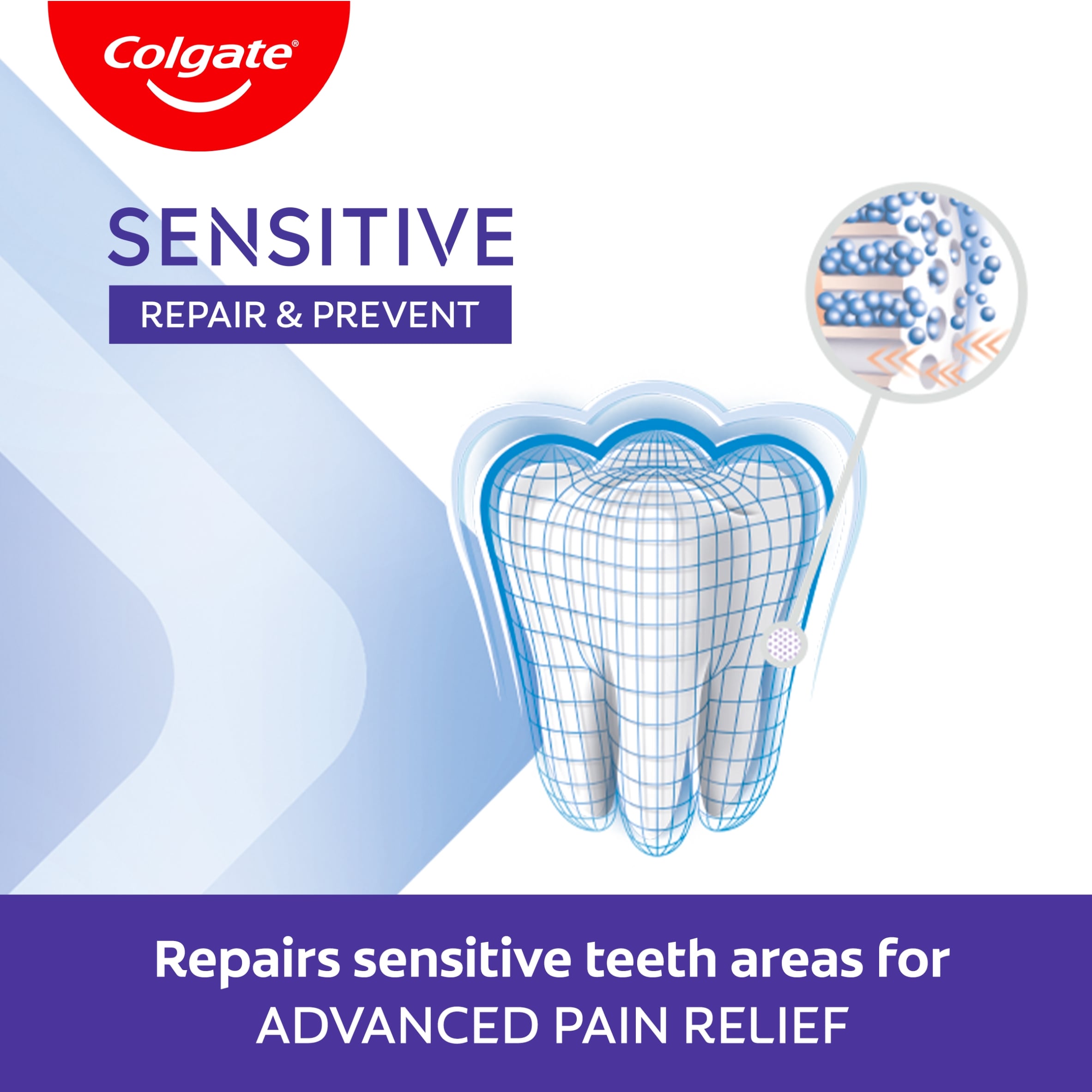 Colgate Sensitive Repair & Prevent + Gentle Whitening Toothpaste 75ml thumbnail 2