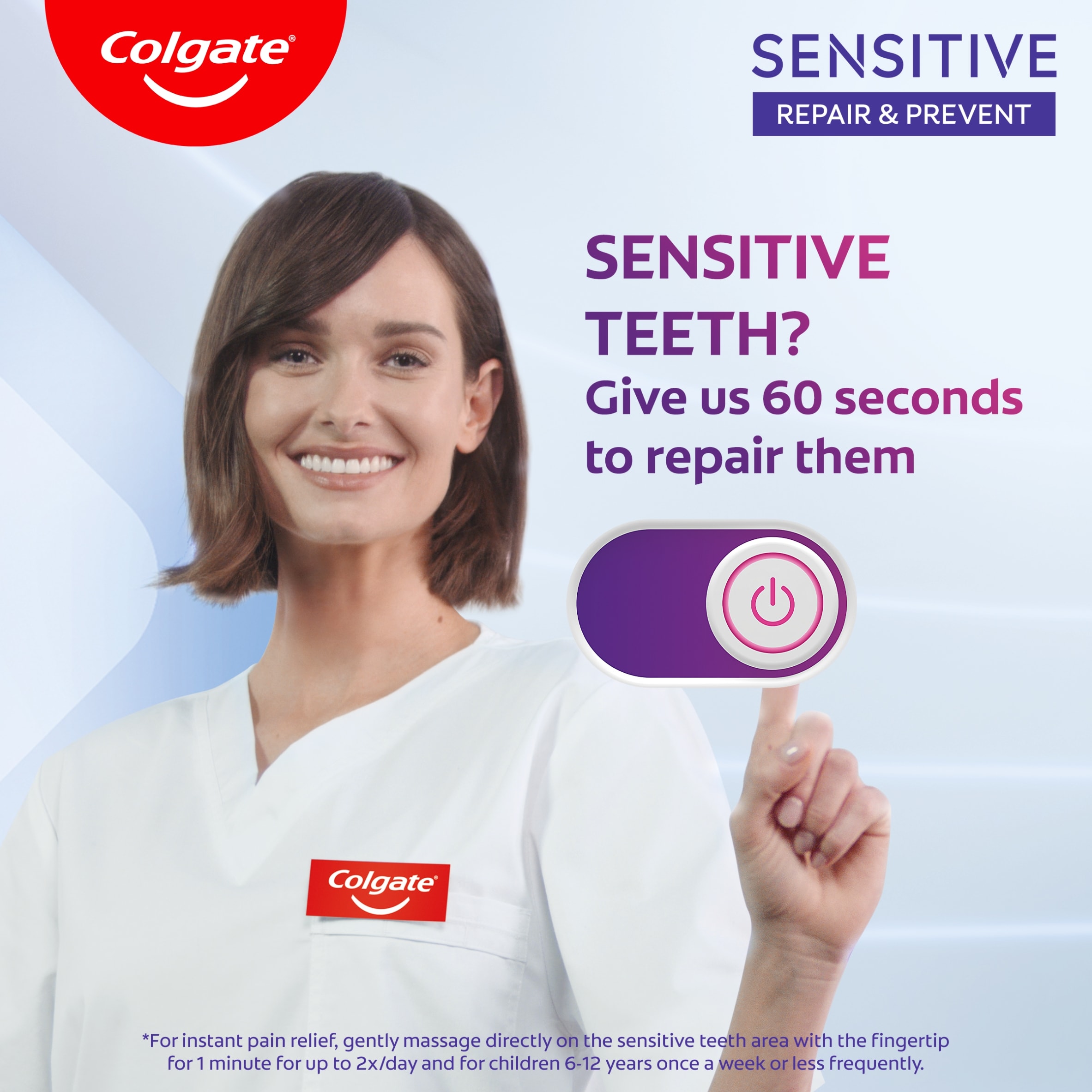 Colgate Sensitive Repair & Prevent + Gentle Whitening Toothpaste 75ml thumbnail 3