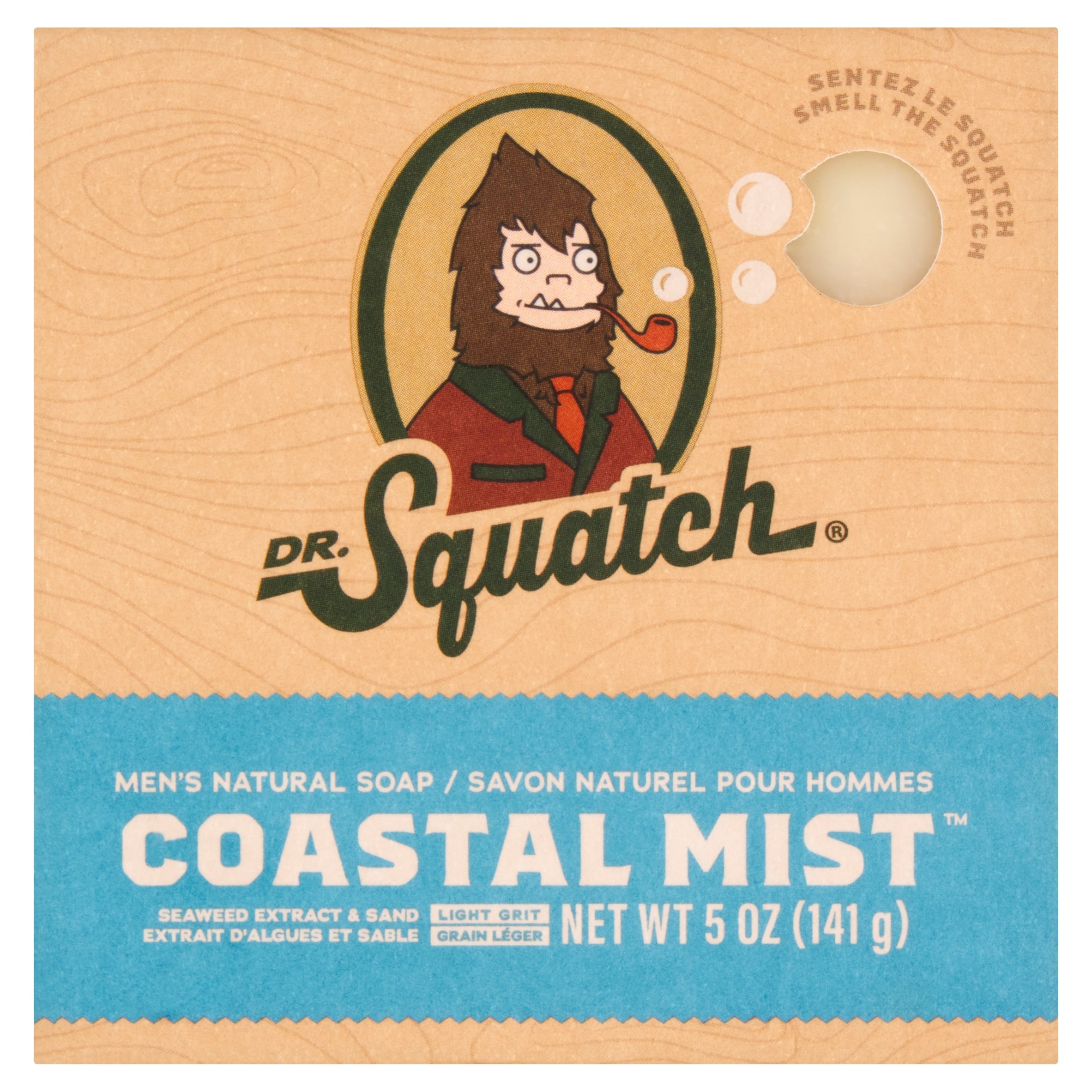 DR. Squatch Natural Soap Bar Coastal Mist 141g