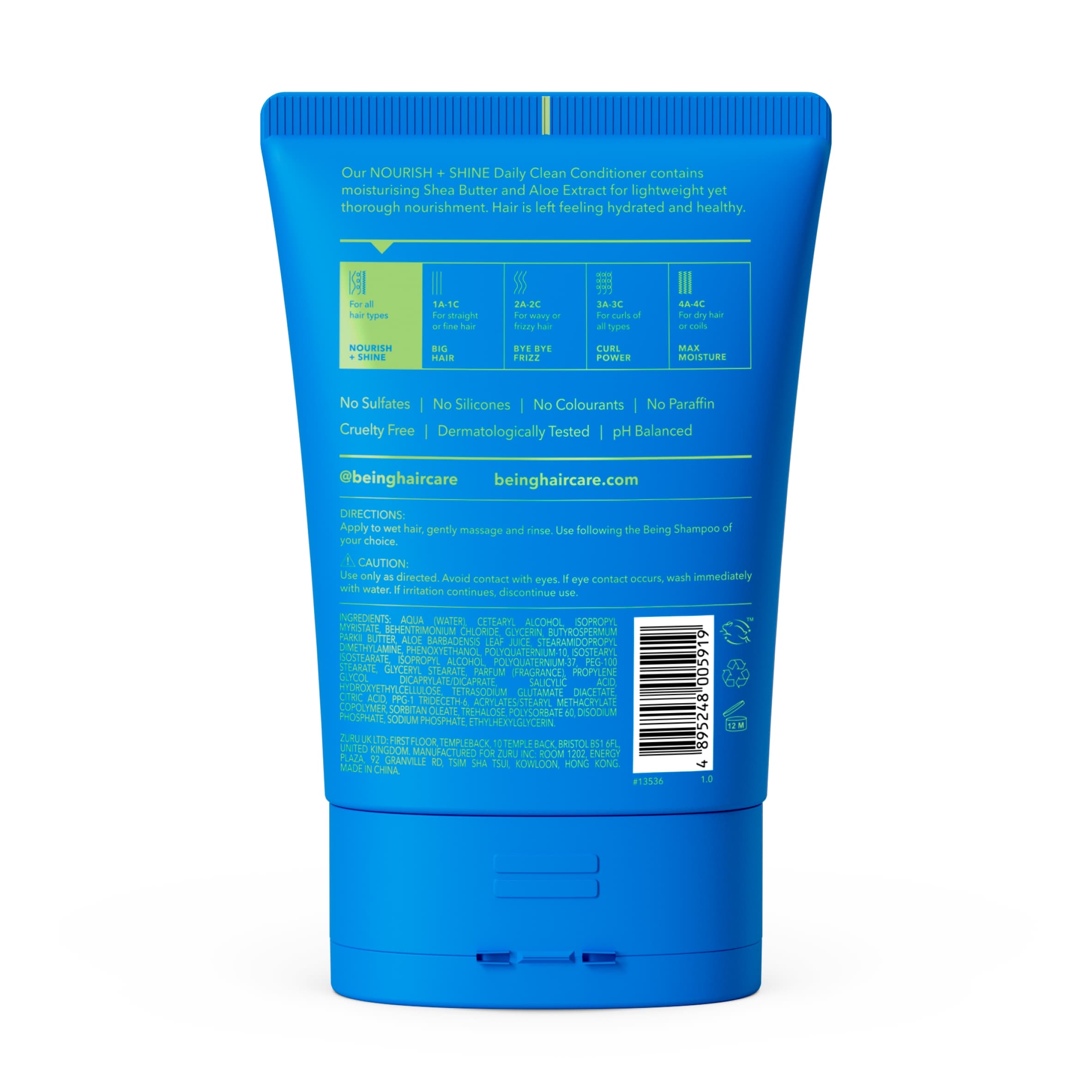 BEING CONDITIONER Nourish Shine 354ML thumbnail 2
