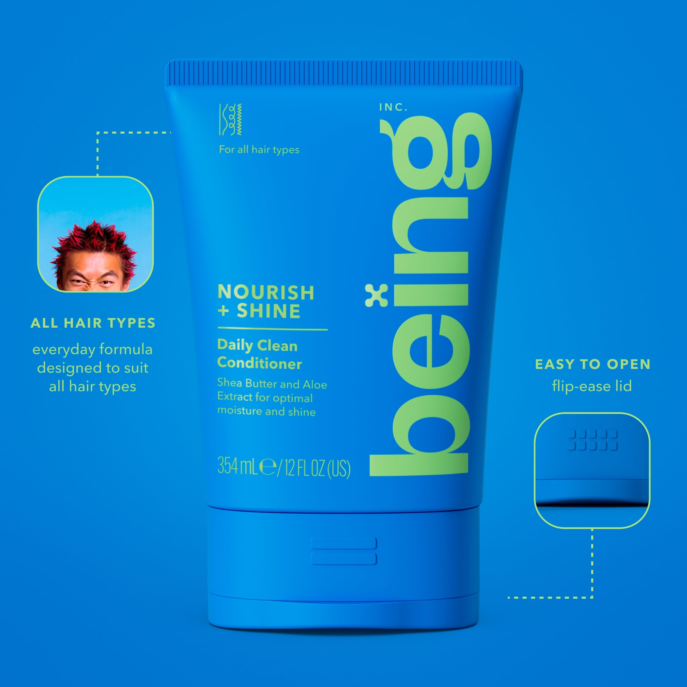 BEING CONDITIONER Nourish Shine 354ML thumbnail 5