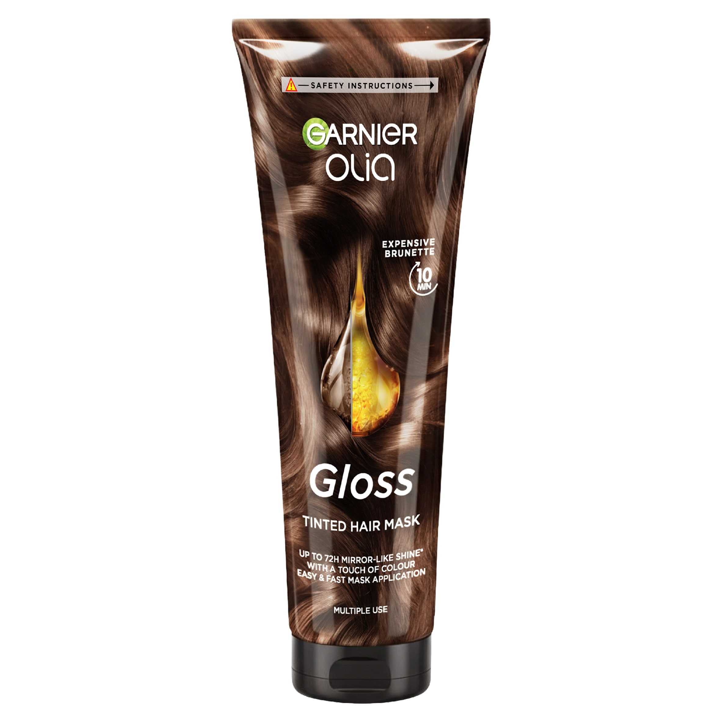 GARNIER OLIA GLOSS EXPENSIVE BRUNETTE Tinted Hair Mask 150ML