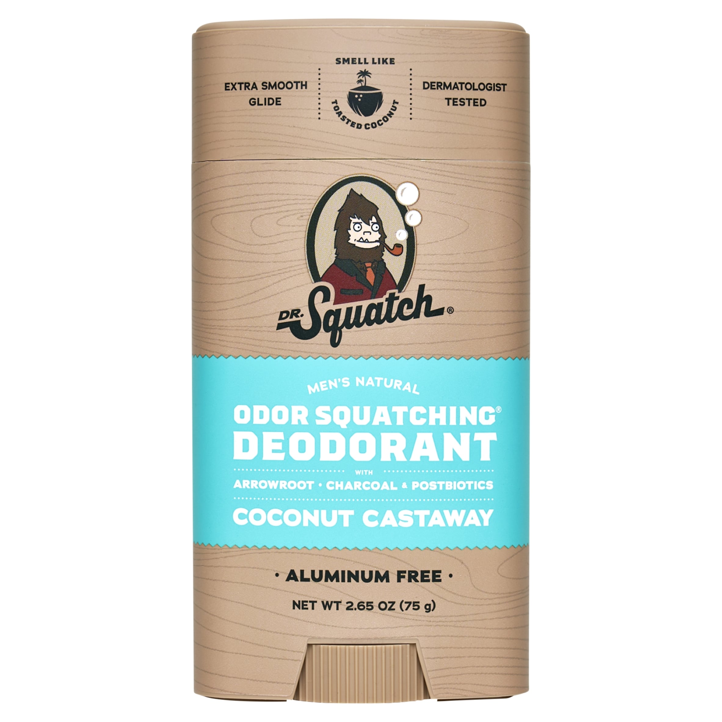 DR. Squatch Natural Stick Deodorant Coconut Castaway 75g