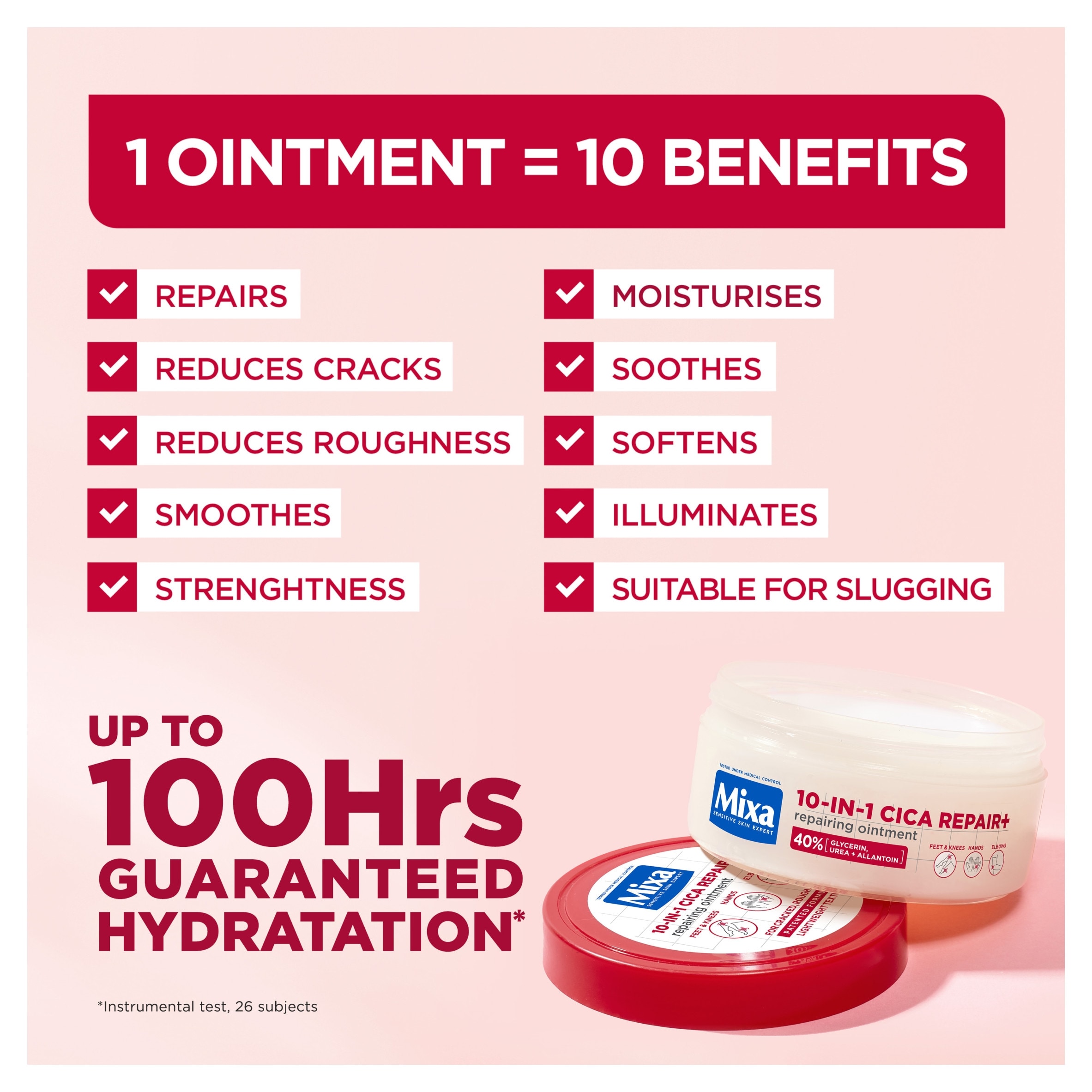 Mixa 10 in 1 Cica Repair Repairing ointment 150ml thumbnail 3