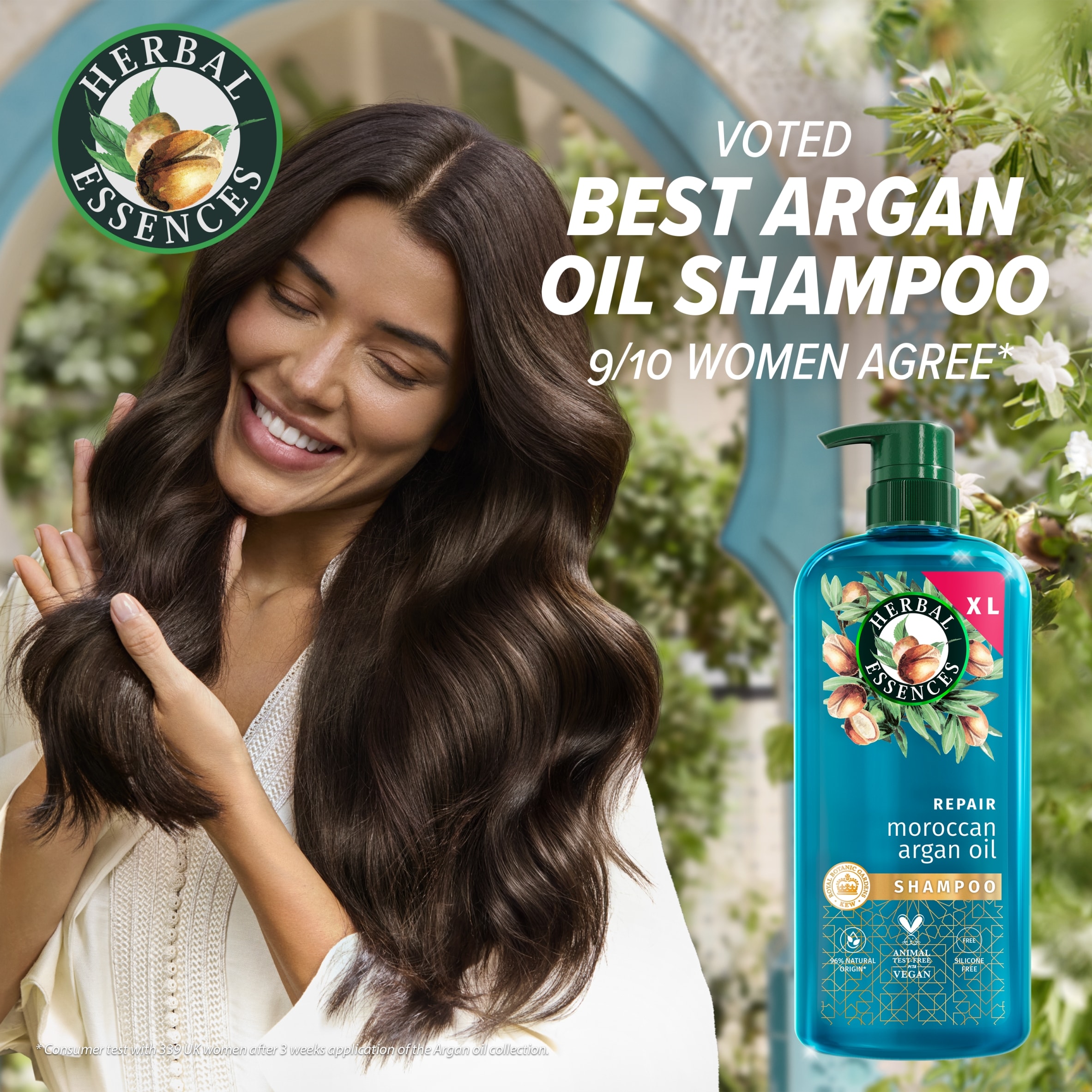 Herbal Essences XL Repair Moroccan Argan Oil Shampoo 650ML thumbnail 2