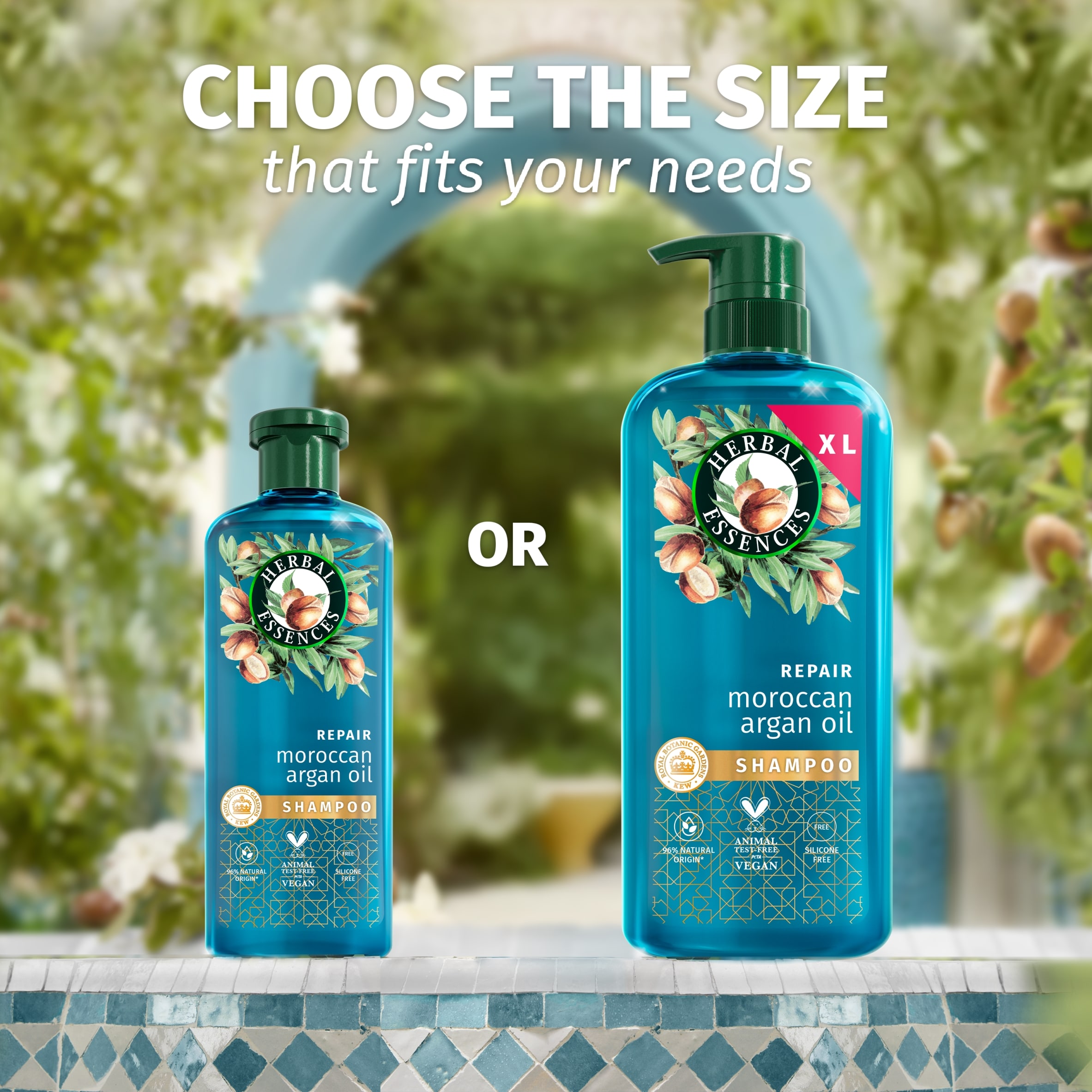 Herbal Essences XL Repair Moroccan Argan Oil Shampoo 650ML thumbnail 4