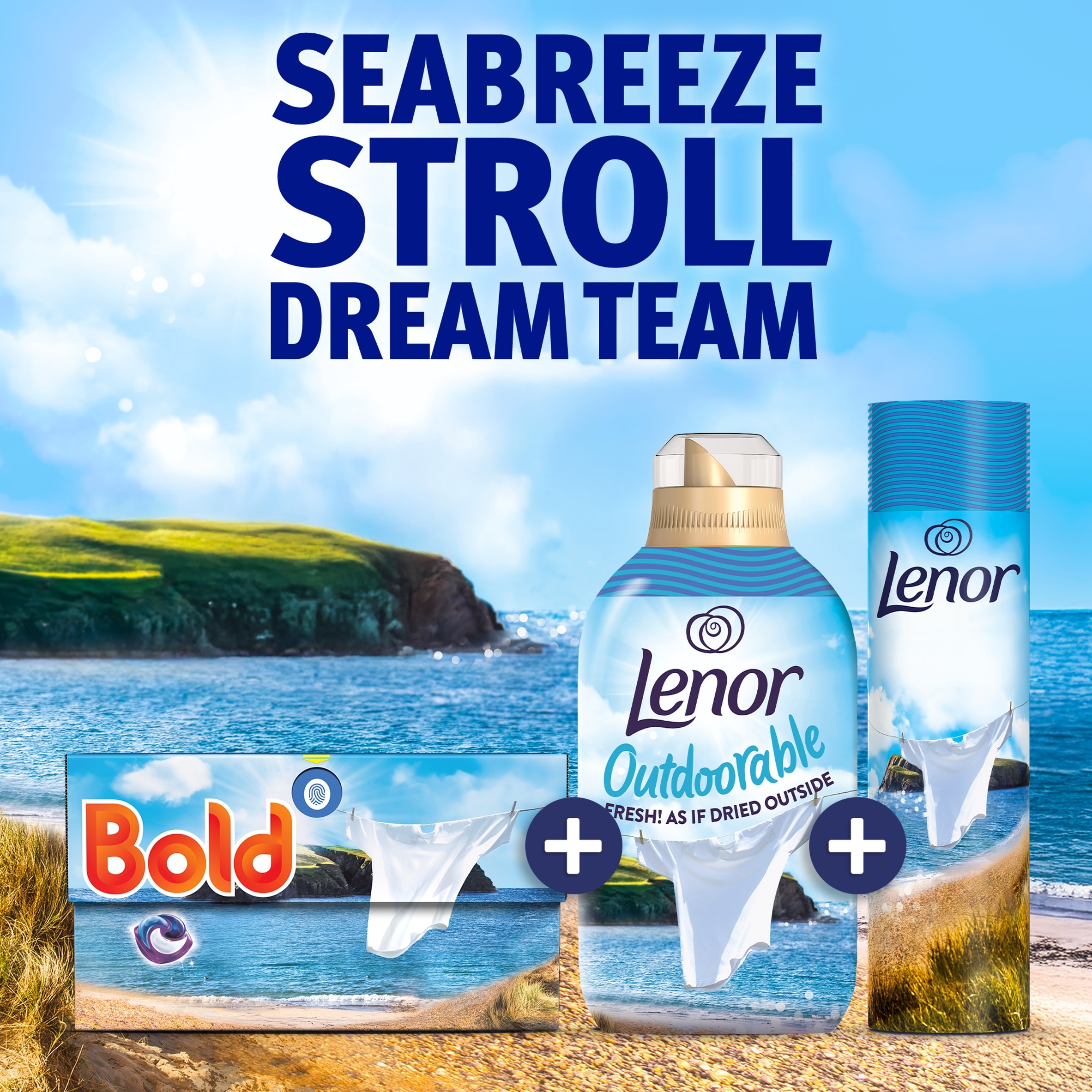Bold Washing Pods Seabreeze Stroll 33 washes 650.1g thumbnail 2
