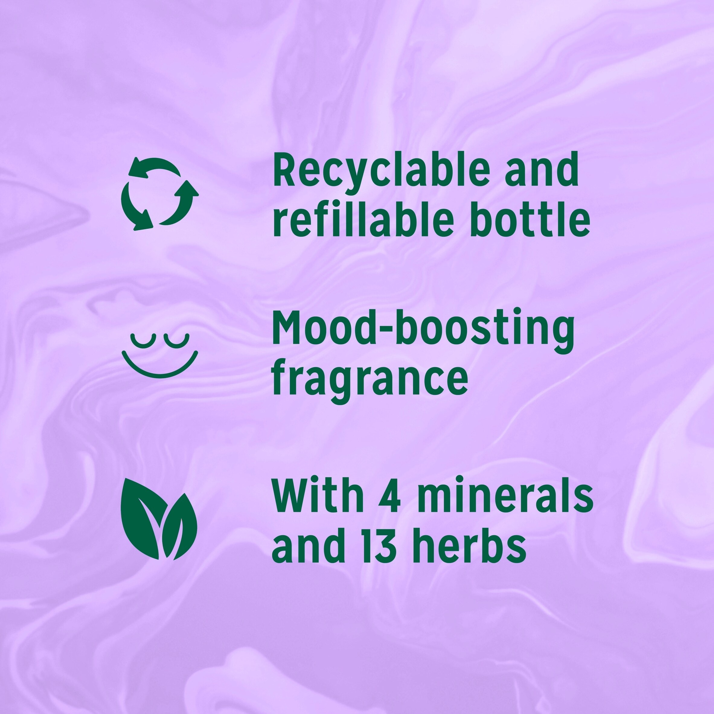 Radox Mineral Therapy Feel Renewed Lychee & Vanilla Body Wash Shower Cream 225 ml thumbnail 4
